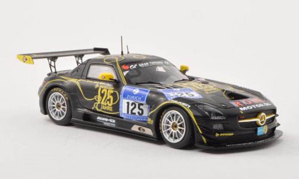 Mercedes SLS 1/43 Spark AMG GT3 No.125 Rowe Racing 24h Nurburgring 2013 /M.Hartung modelauto