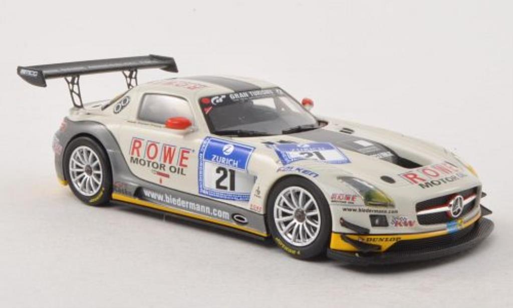 Mercedes SLS 1/43 Minichamps AMG GT3 No.21 Rowe Racing 24h Nurburgring 2012 /Bullitt modelauto