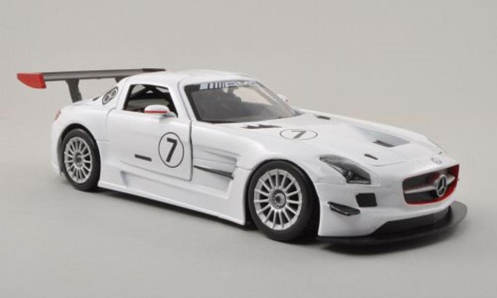 Mercedes SLS 1/24 Motormax AMG GT3 No.7 modelauto