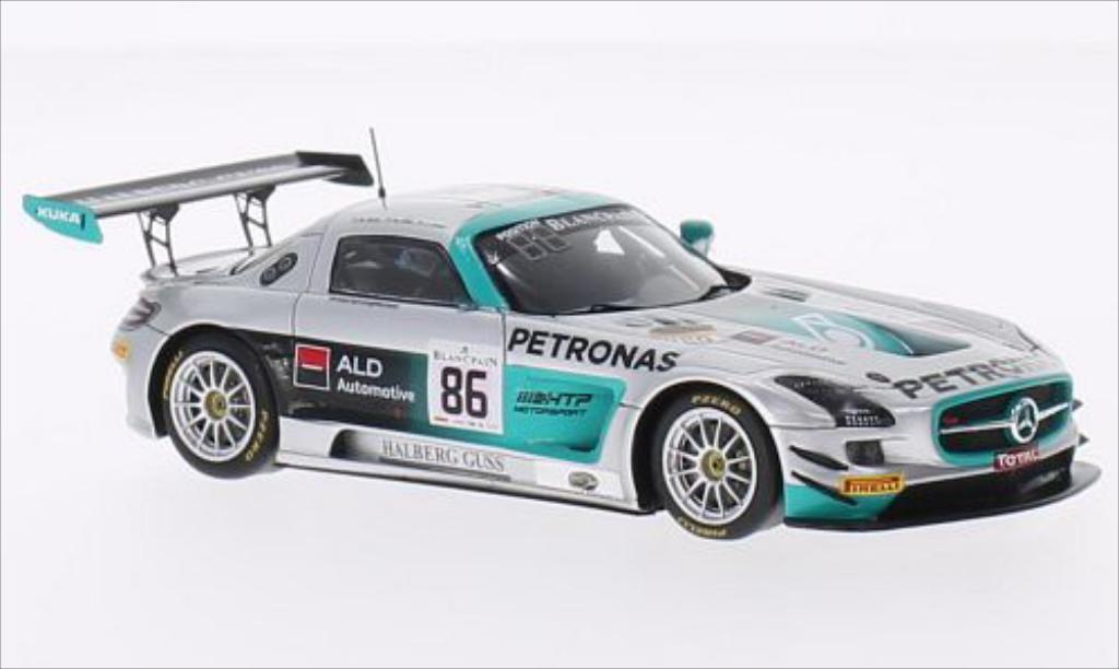 Mercedes SLS 1/43 Spark AMG GT3 No.86 HTP Motorsport Petronas 24h Spa 2014 /J.Jaafer modelauto