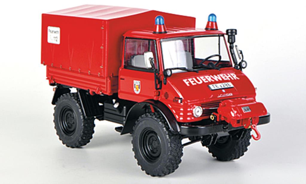 Mercedes Unimog 1/32 Weise 406 (U84) Freiwillige Brandweer LZ Riesenbeck modelauto
