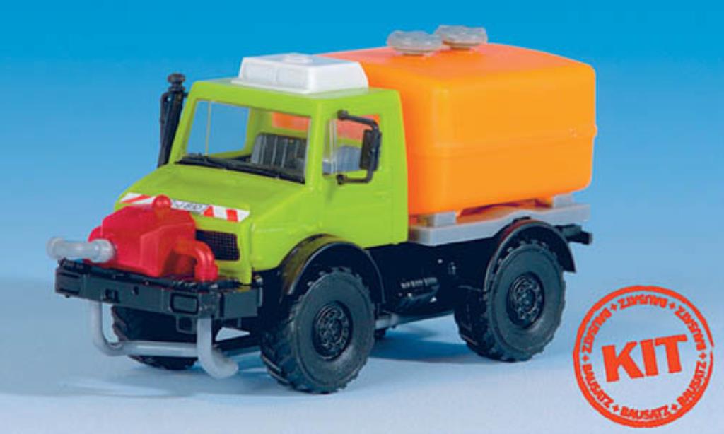 Mercedes Unimog 1/87 Kibri mit Gullegruniler modelauto