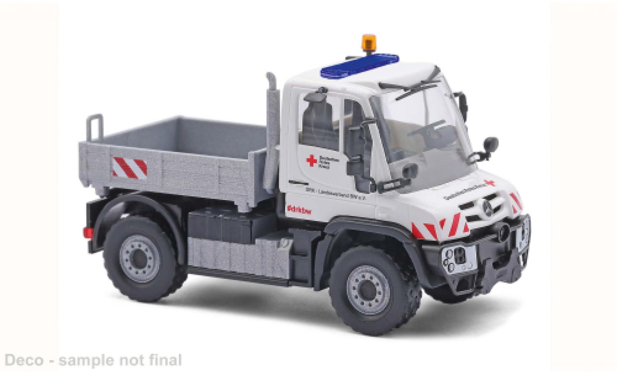 Mercedes Unimog 1/87 Busch U 430 2013 DRK Baden W&uuml;rttemberg 1:87 modelauto
