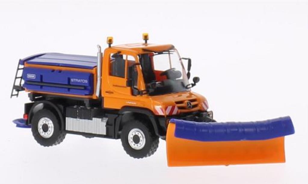 Mercedes Unimog 1/87 Busch U 430 Winterdienst modelauto