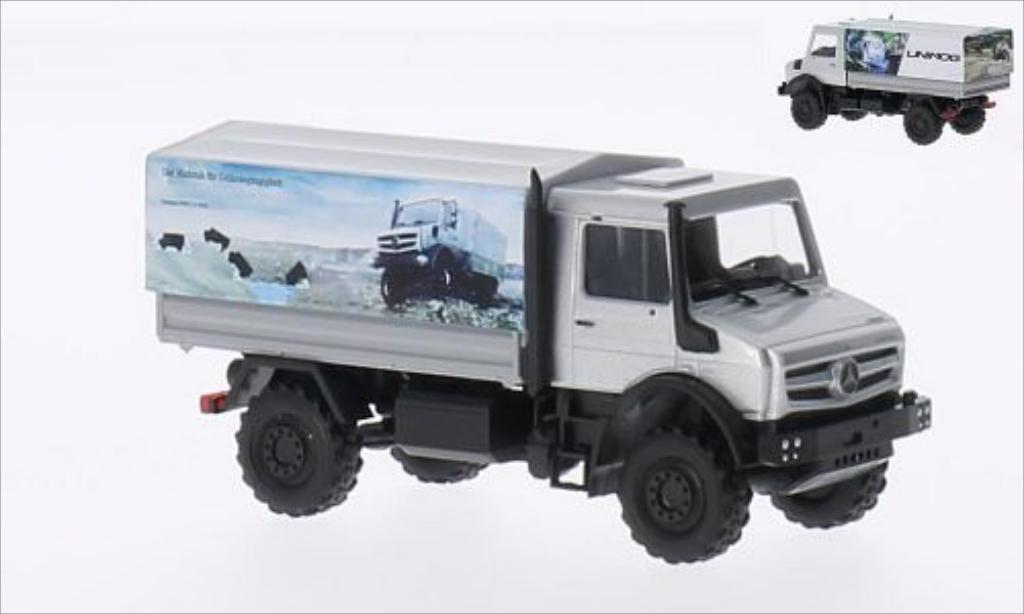 Mercedes Unimog 1/87 Busch U 5023 Pritsche/Plane modelauto