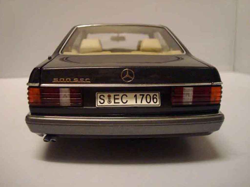 Mercedes 500 Coupe jantes 16 bbs 1/18 Autoart