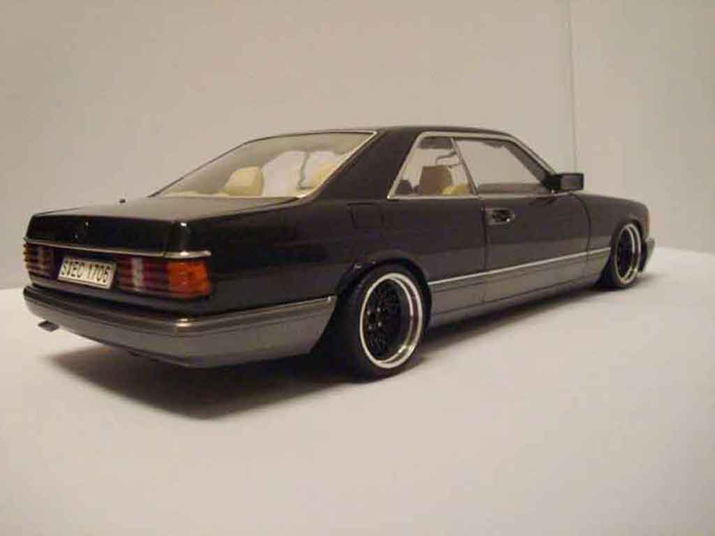 Mercedes 500 Coupe jantes 16 bbs 1/18 Autoart