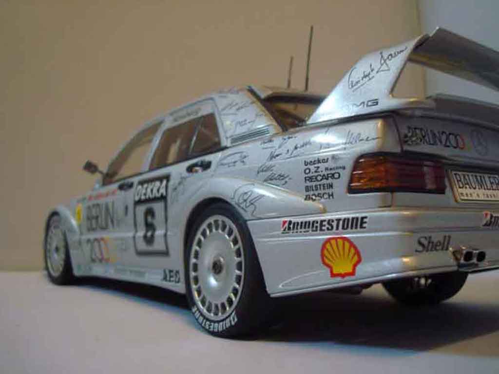 Mercedes 190 Evo 1/18 Autoart Evo e 25 16v evo2 dtm 1992 modelauto