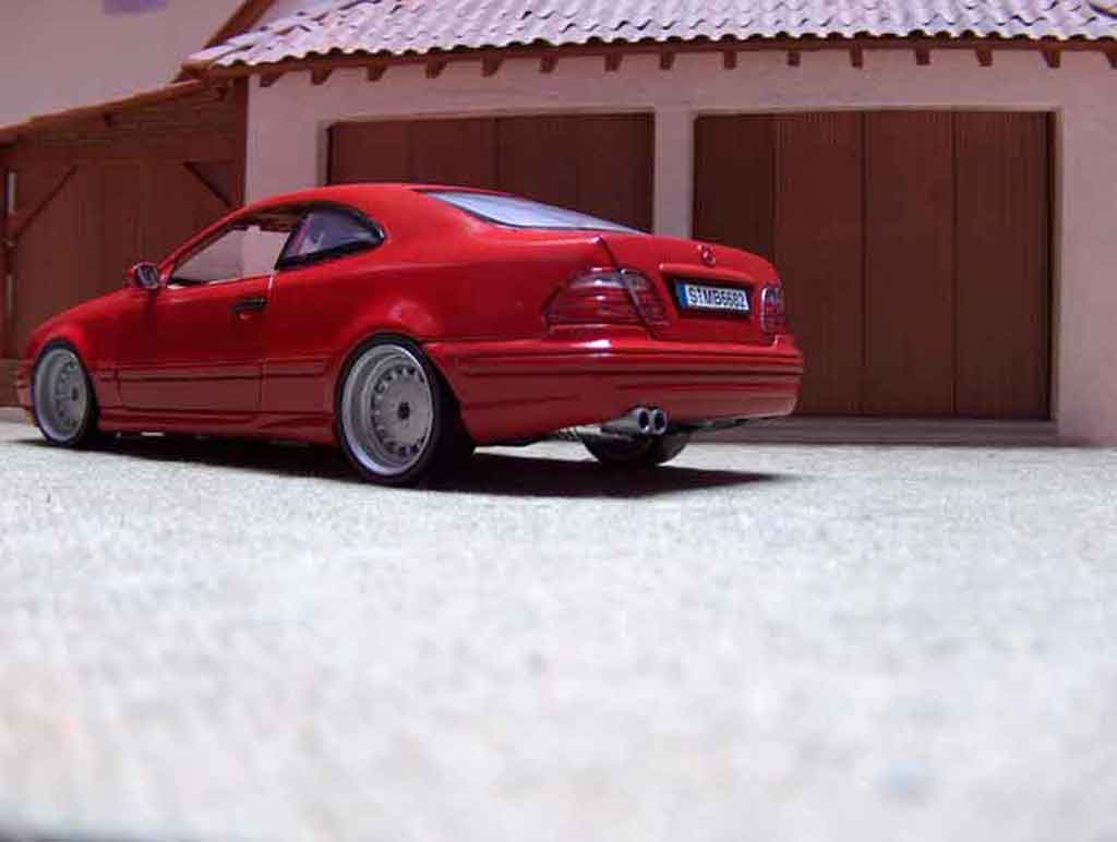 Mercedes Classe CL AMG K german look rood candy 1/18 Anson