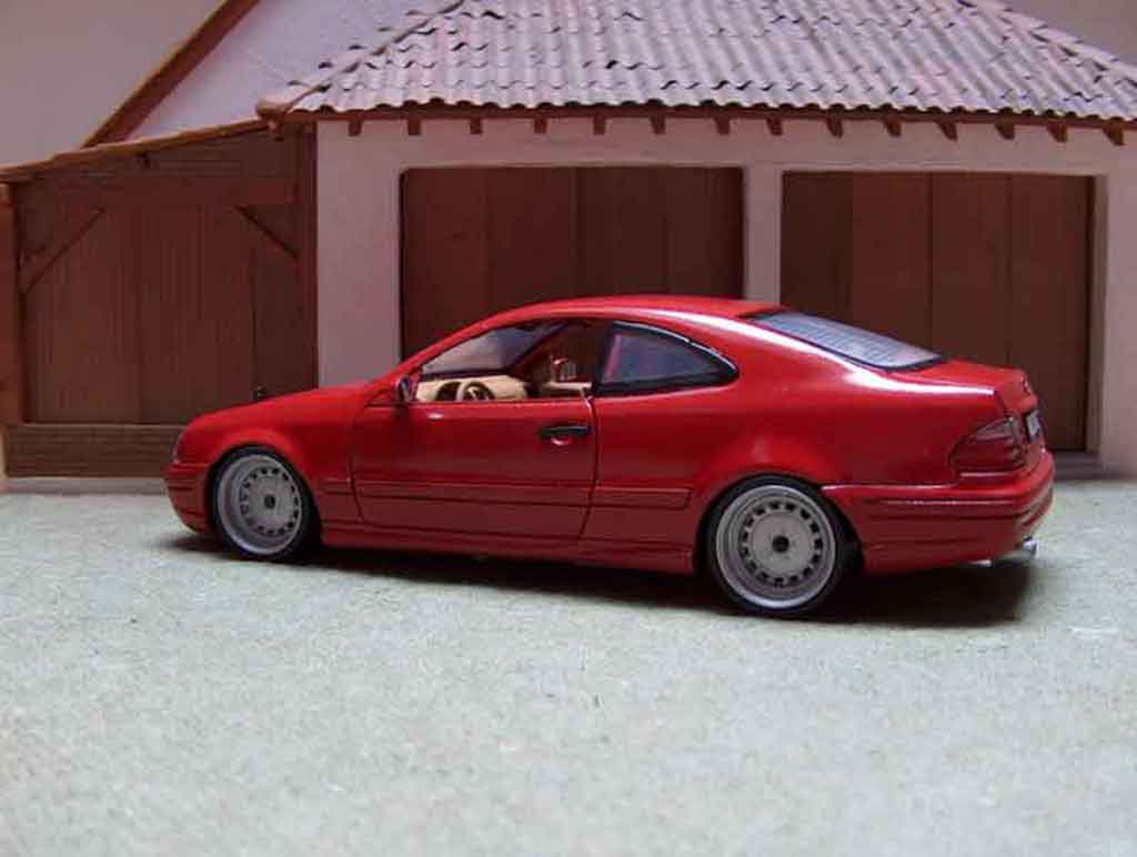 Mercedes Classe CL AMG K german look rood candy 1/18 Anson