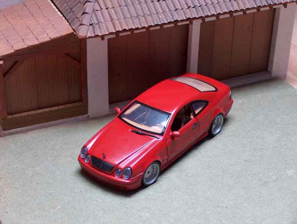 Mercedes Classe CL AMG K german look rood candy 1/18 Anson