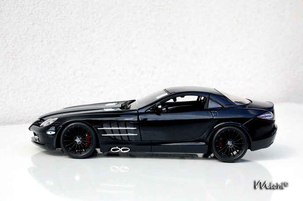 Mercedes SLR 1/18 Maisto mac laren black modelauto