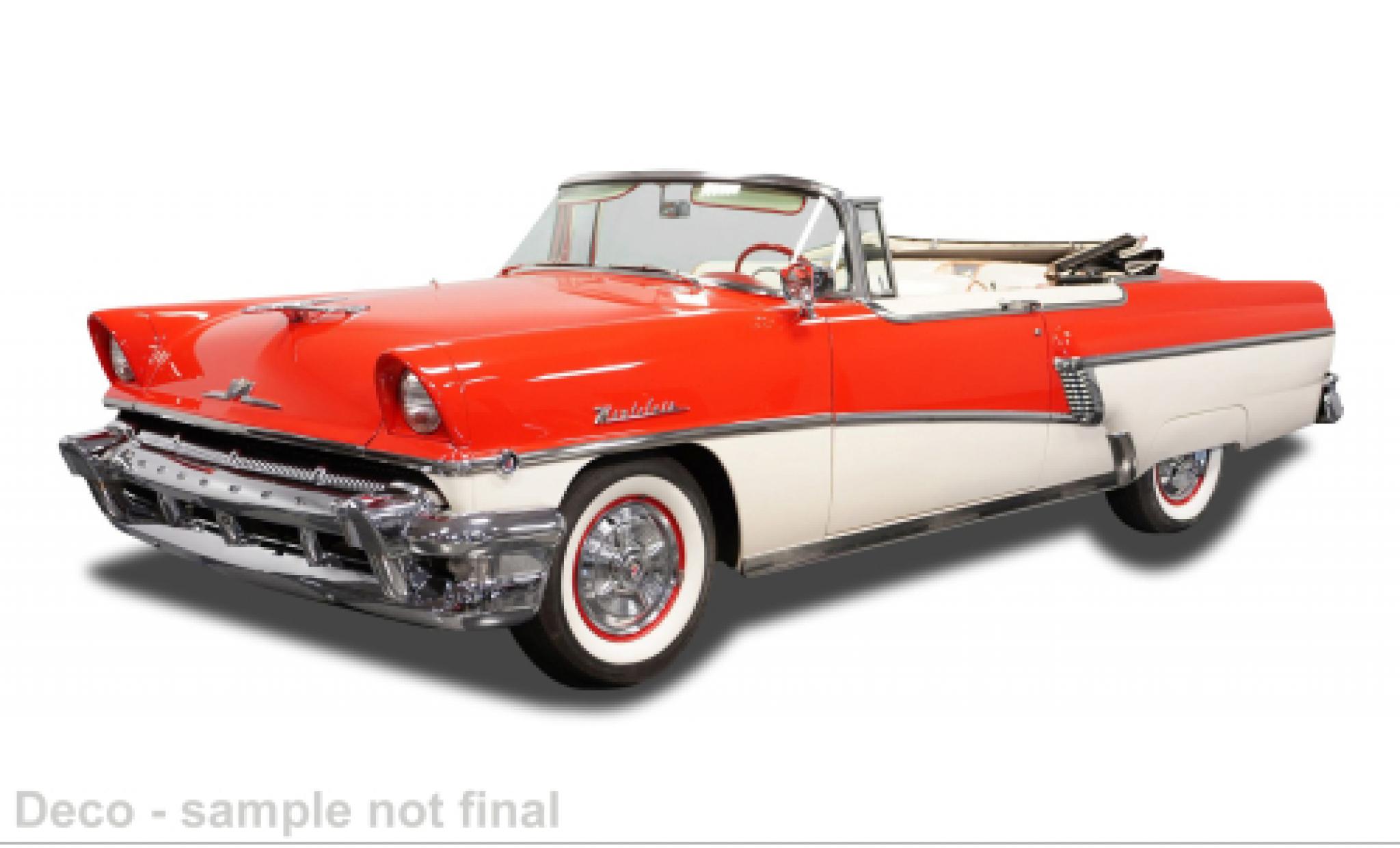 Mercury Montclair 1/18 Sun Star MontClair rood/wit 1956 1:18 modelauto