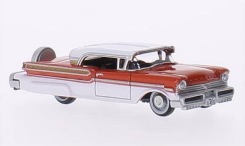 Mercury Turnpike 1/87 Oxford rood/wit 1957 modelauto