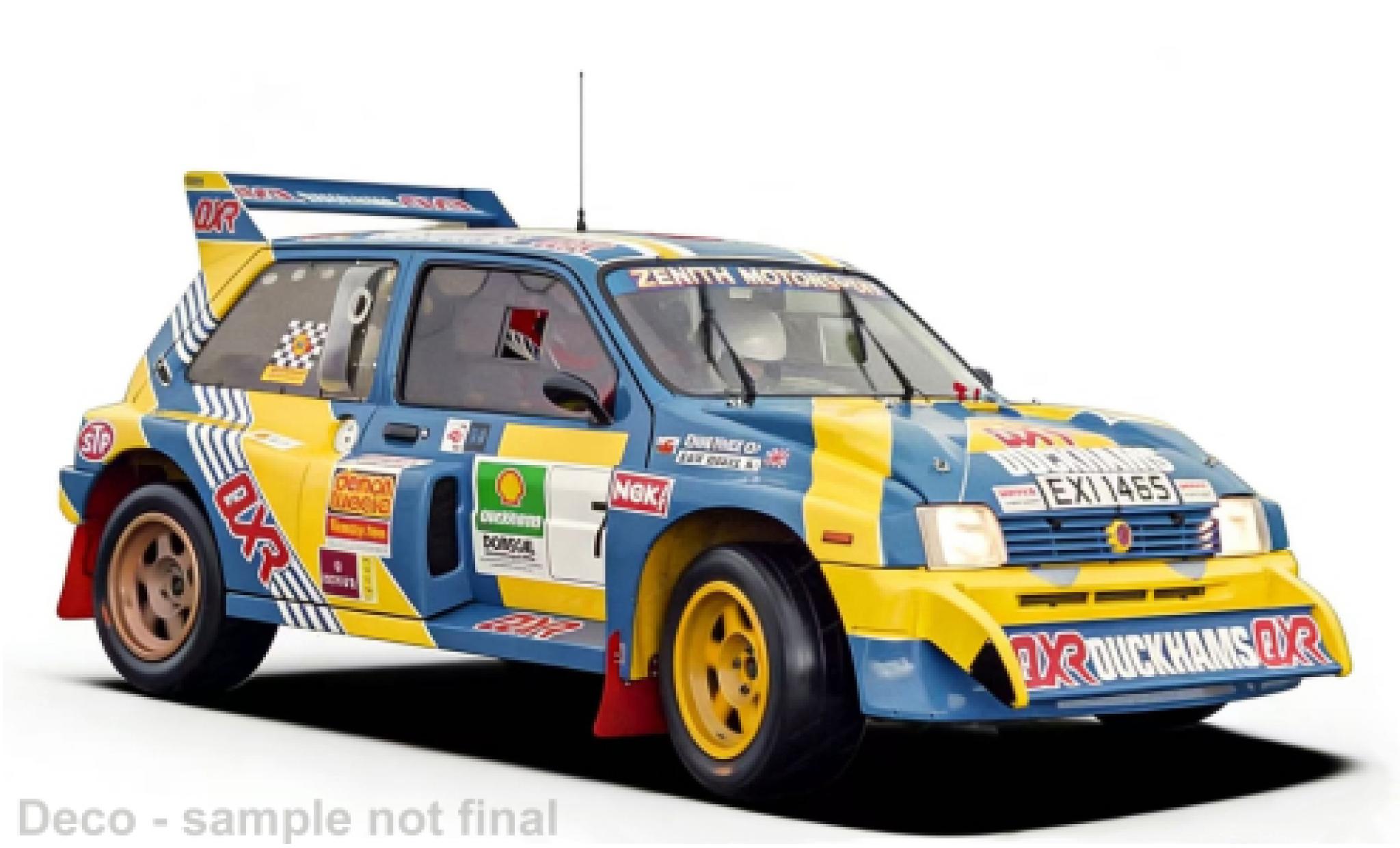 MG Metro 1/18 Sun Star 6R4 Donegal International Rally 1993 #7 J.Price/A.Marie 1:18 modelauto