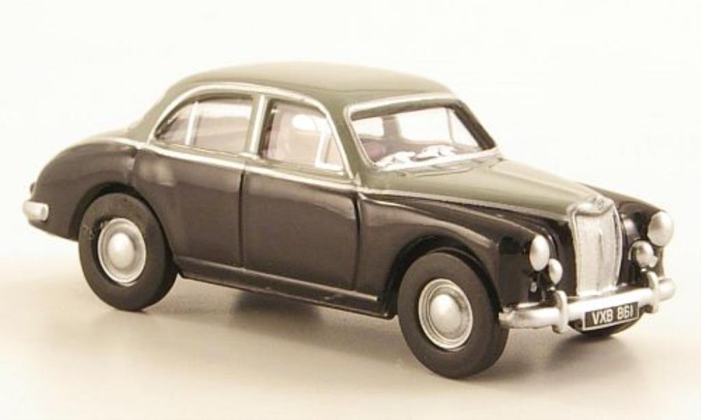 MG ZB 1/76 Oxford zwart/grijs modelauto