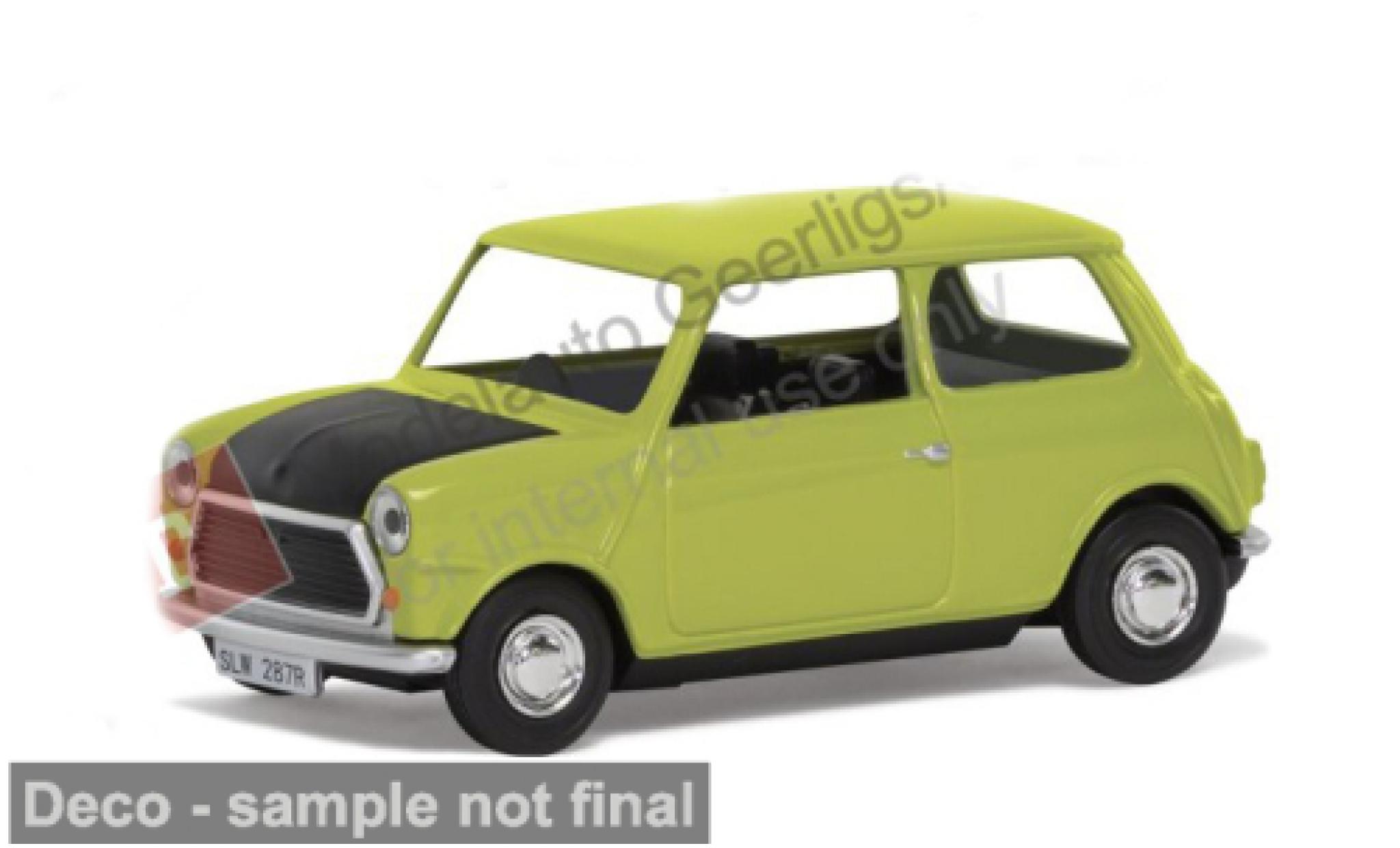 Mini Cooper 1/43 Cararama groen/zwart 1:43 modelauto