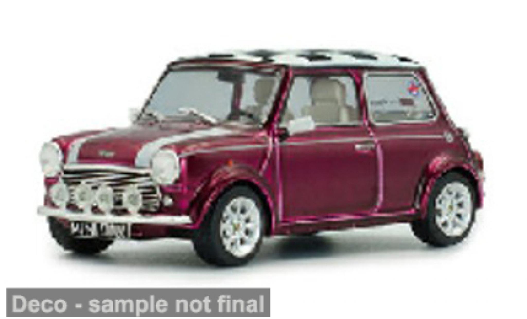 Mini Cooper 1/43 Solido Sport paars/Dekor 1997 1:43 modelauto