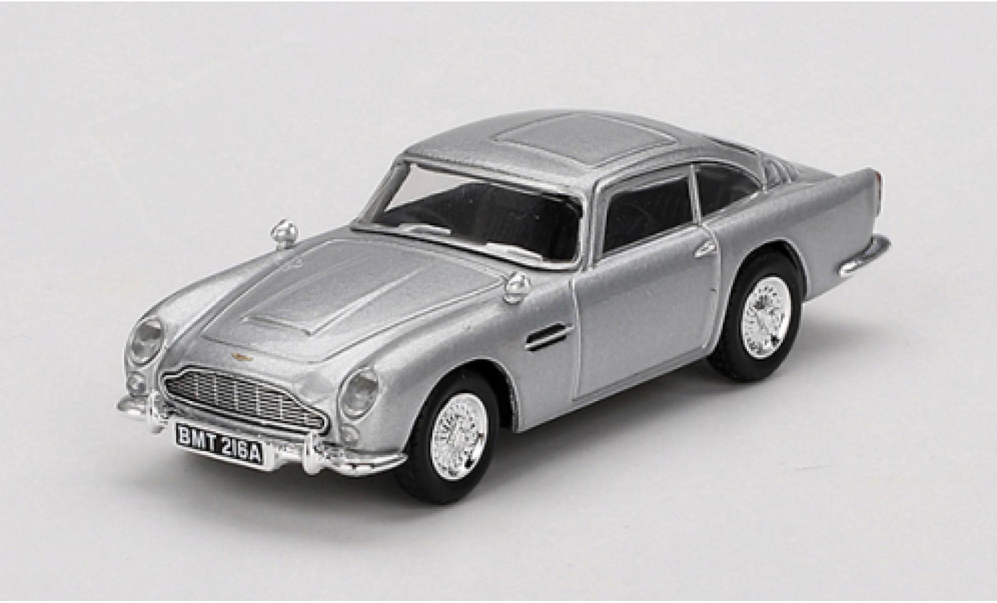 Aston Martin DB5 1/64 Mini GT Thunderball grijs 1965 1:64 modelauto