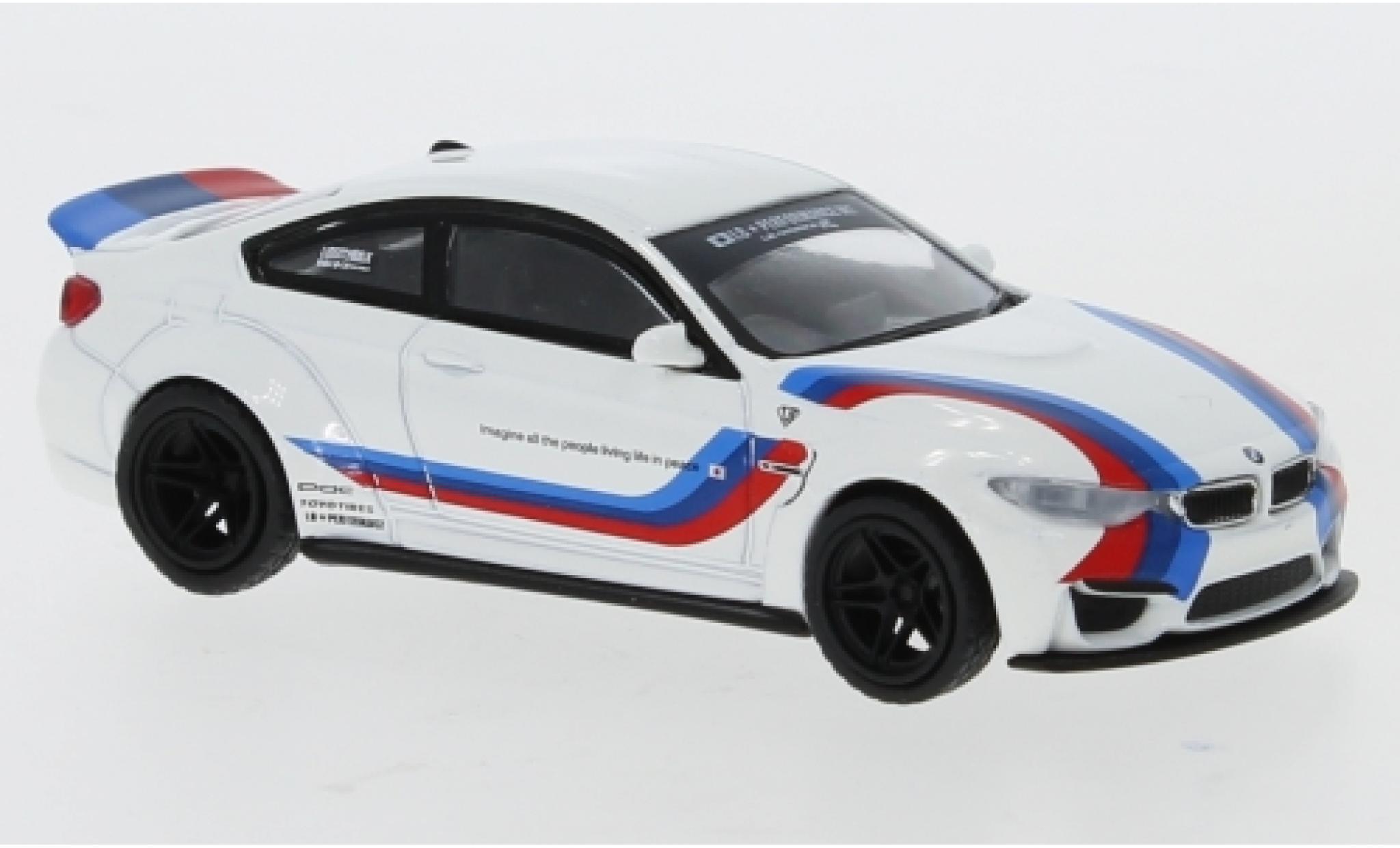 Bmw M4 1/64 Mini GT (F82) LB Works wit/Dekor RHD modelauto