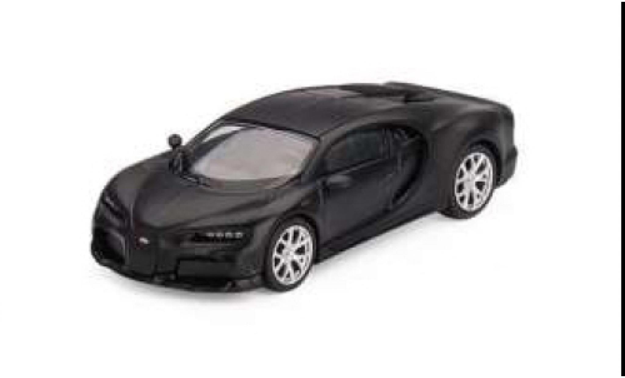 Bugatti Chiron 1/64 Mini GT Super Sport 300 zwart 2020 1:64 modelauto