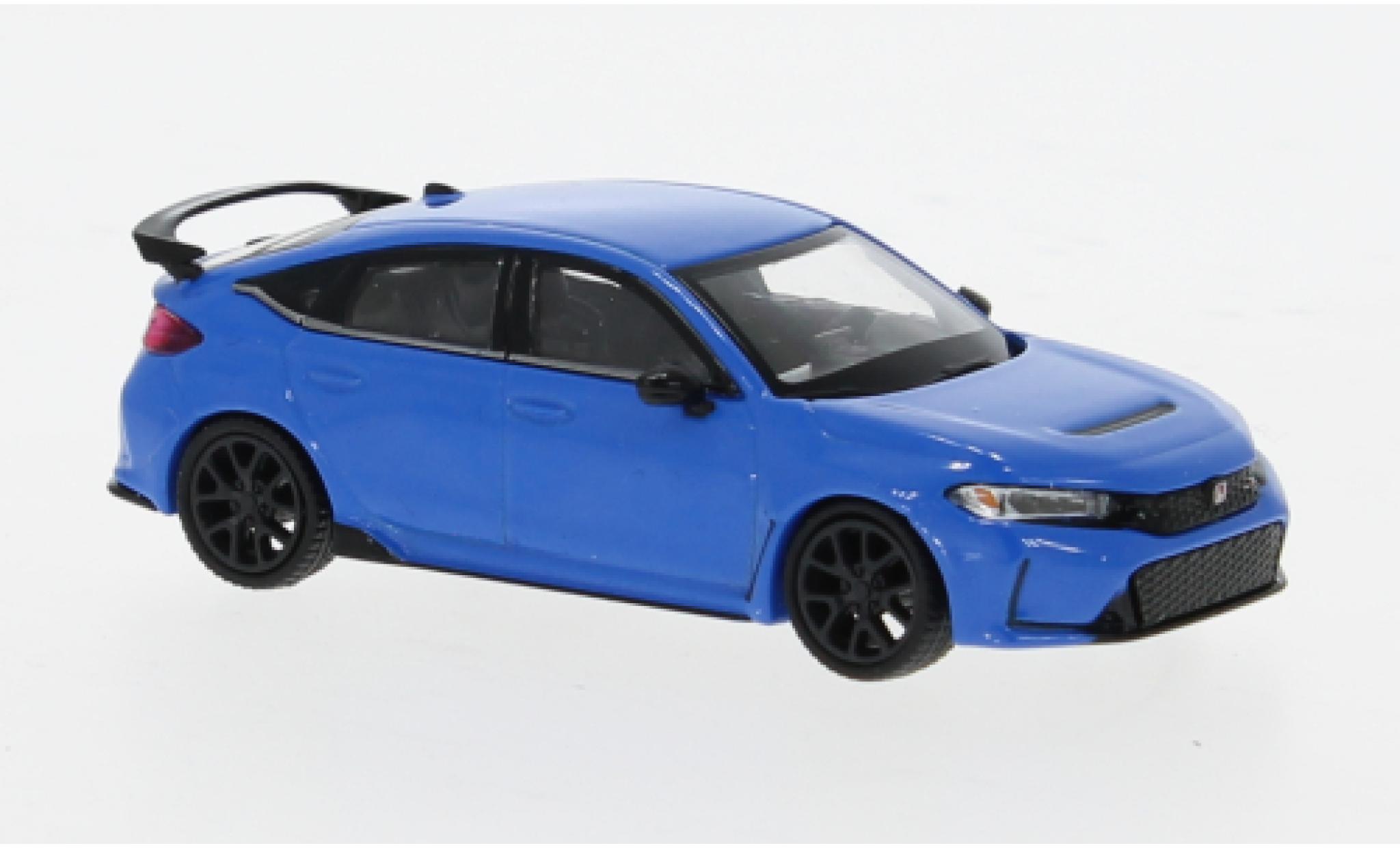 Honda Civic 1/64 Mini GT Type R blauw 1:64 modelauto