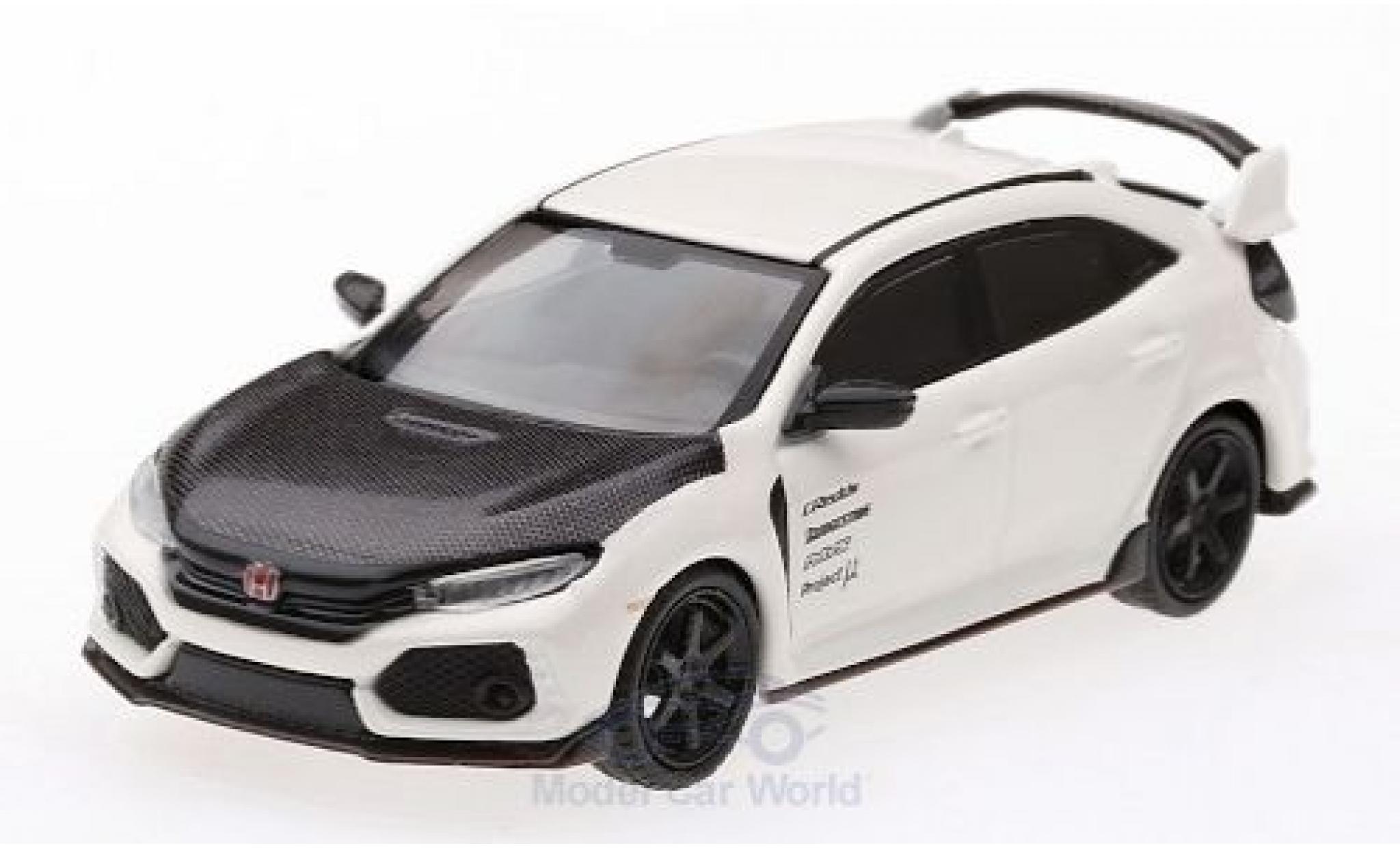 Honda Civic 1/64 Mini GT Type R (FK8) wit/carbon modelauto