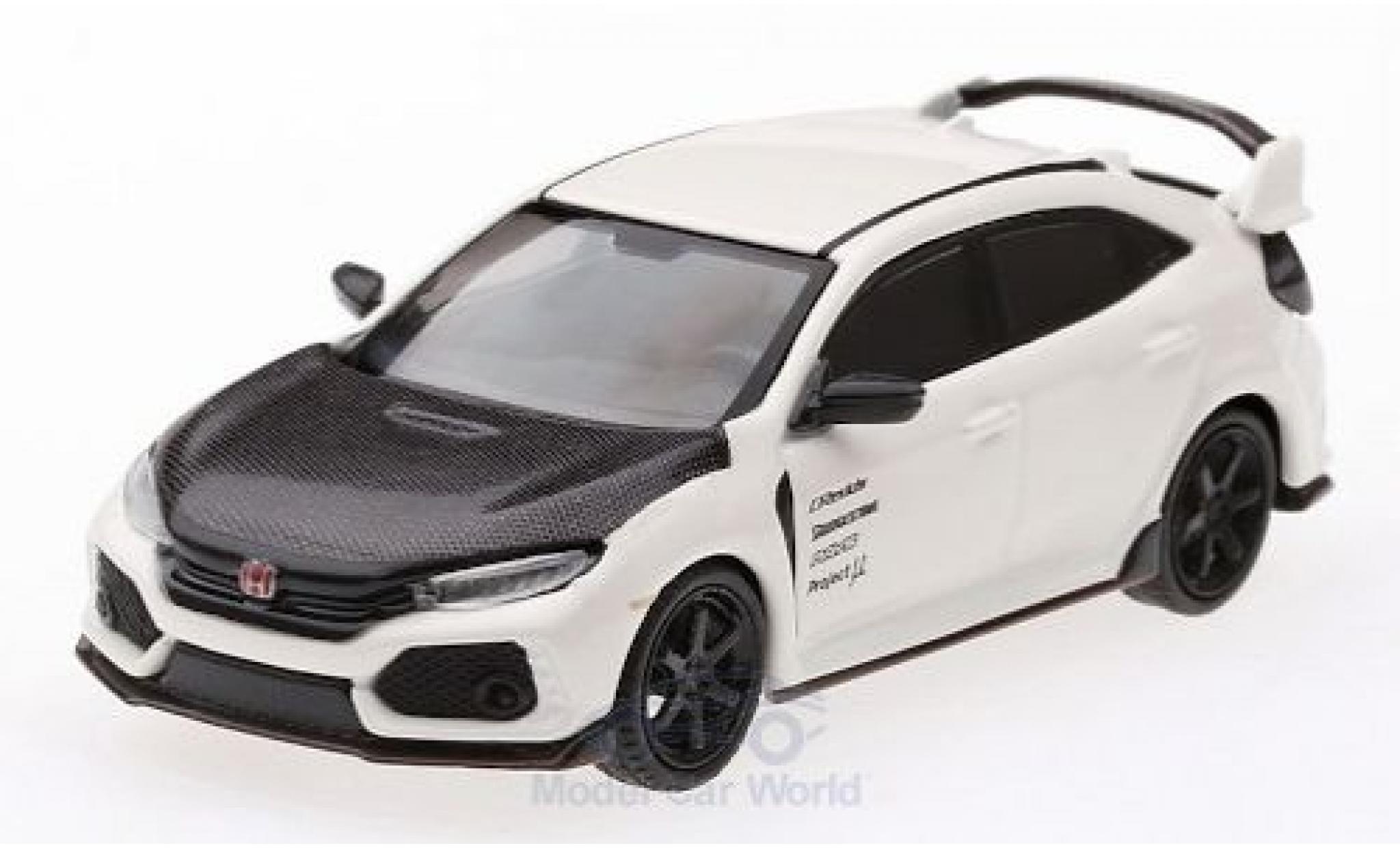 Honda Civic 1/64 Mini GT Type R (FK8) wit/carbon RHD modelauto