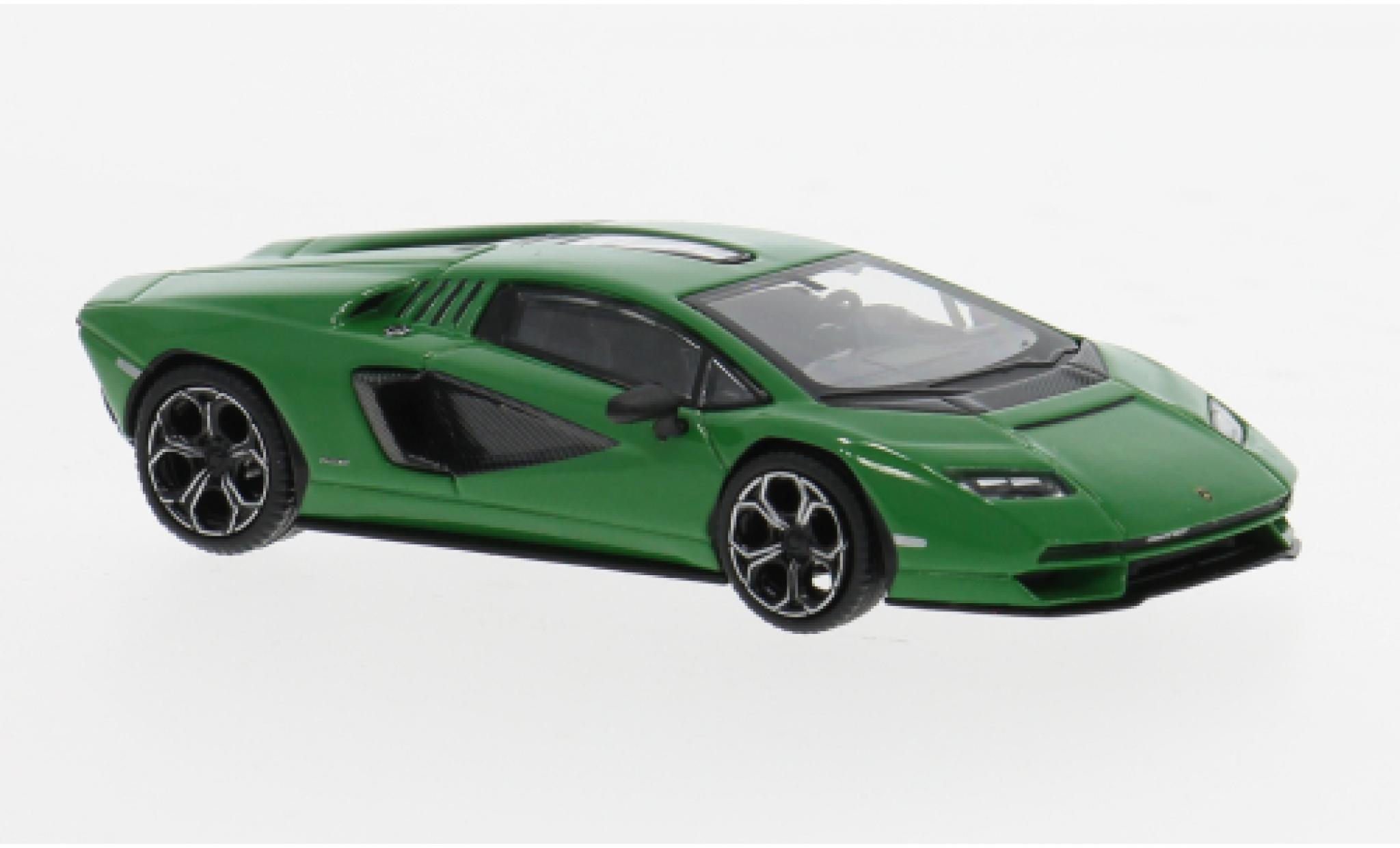 Lamborghini Countach 1/64 Mini GT LPI 800-4 groen 1:64 modelauto
