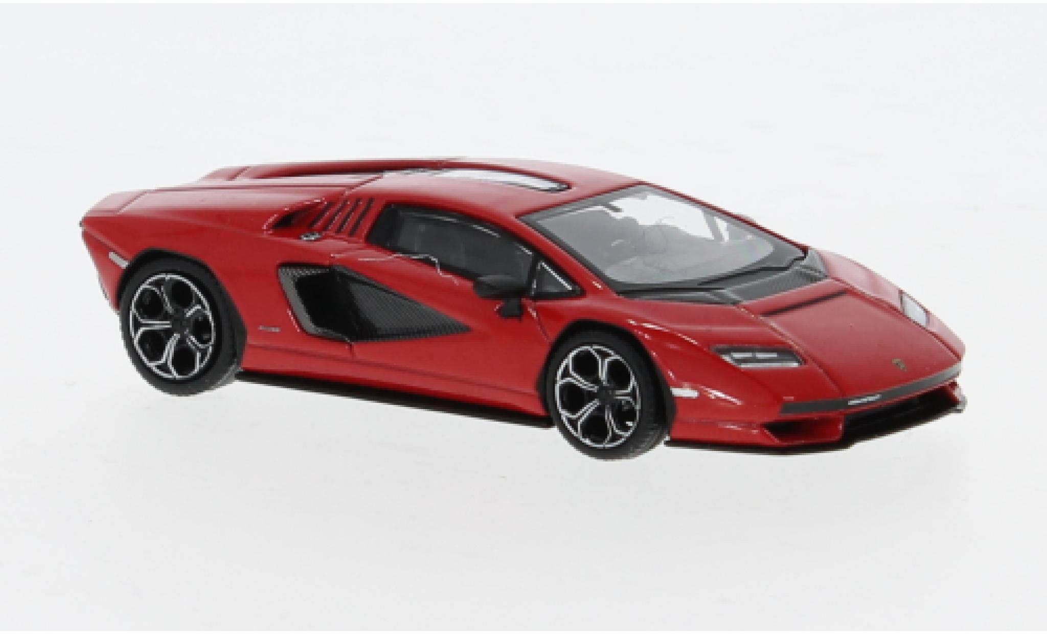 Lamborghini Countach 1/64 Mini GT LPI 800-4 rood 1:64 modelauto