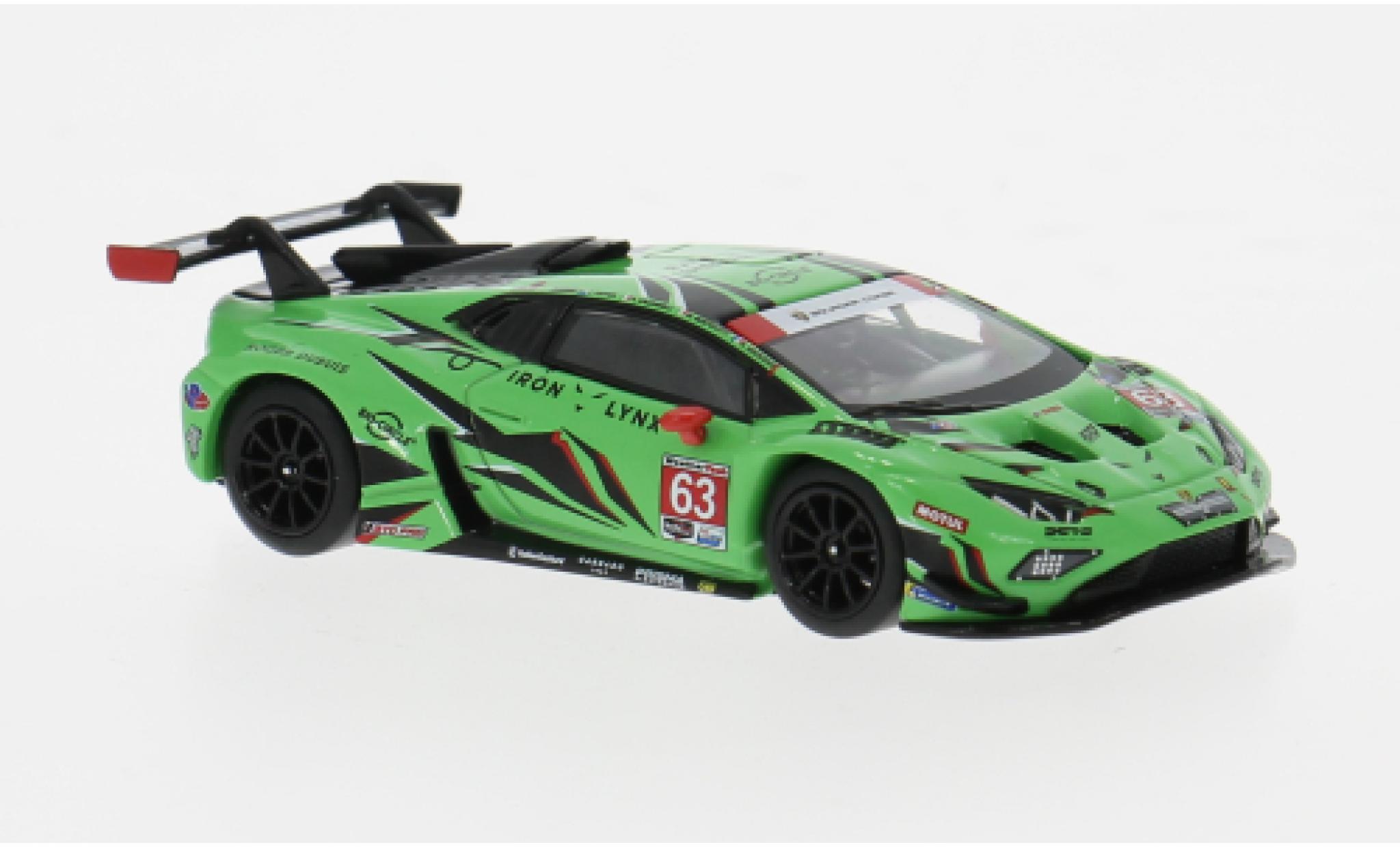 Lamborghini Huracan 1/64 Mini GT GT3 EVO 2 IMSA 24h Daytona 2024 #63 1:64 modelauto