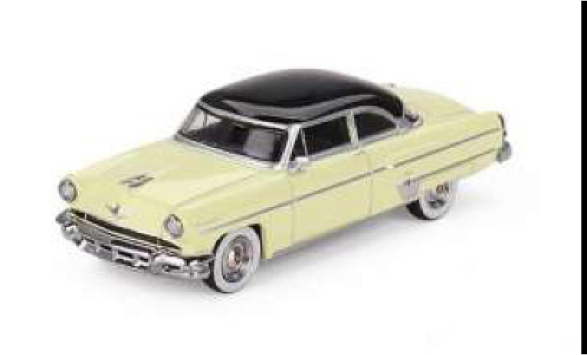 Lincoln Capri 1/64 Mini GT geel 1954 1:64 modelauto