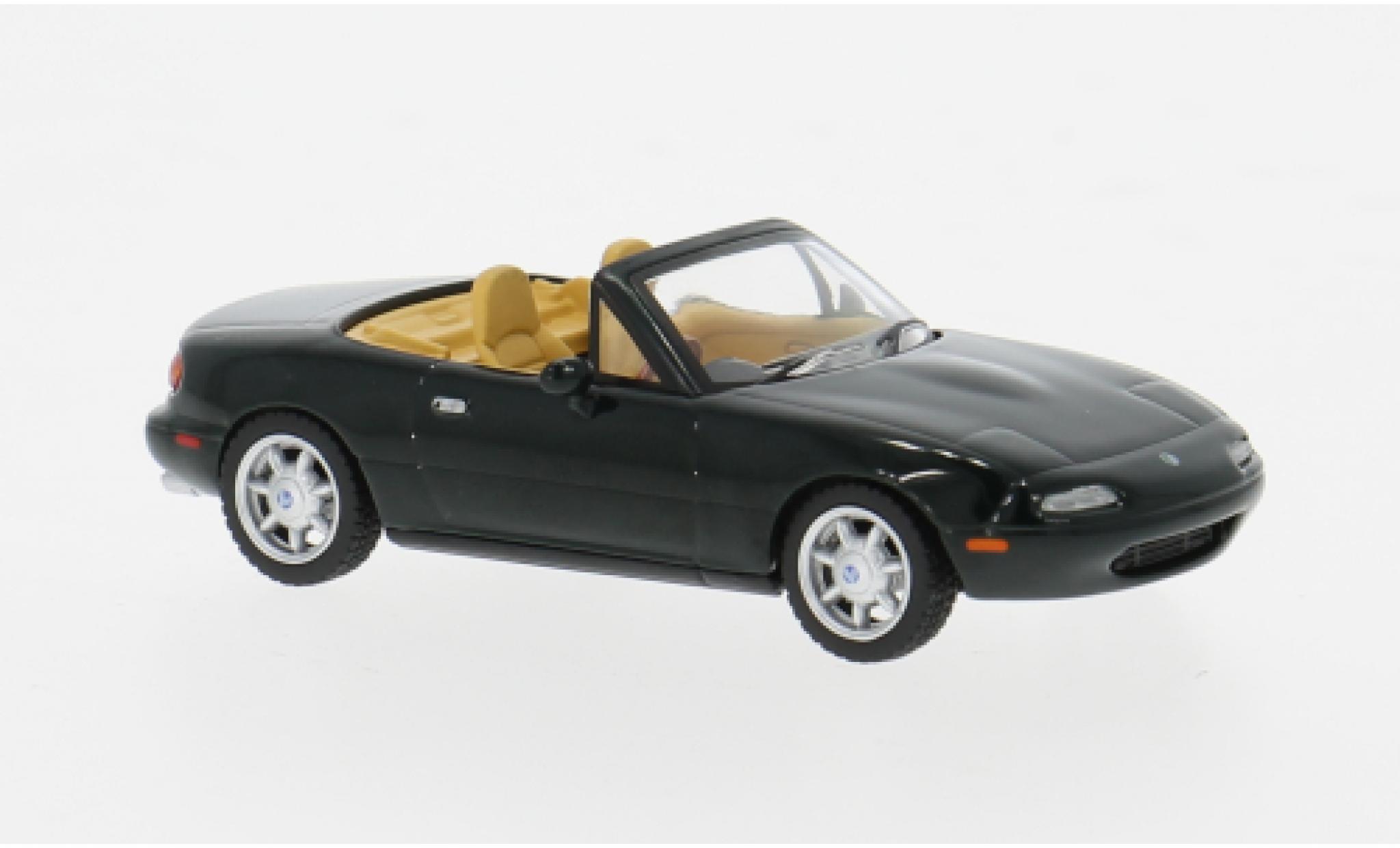 Mazda MX5 1/64 Mini GT Eunos Roadster V-Special Excellent zwart 1990 1:64 modelauto