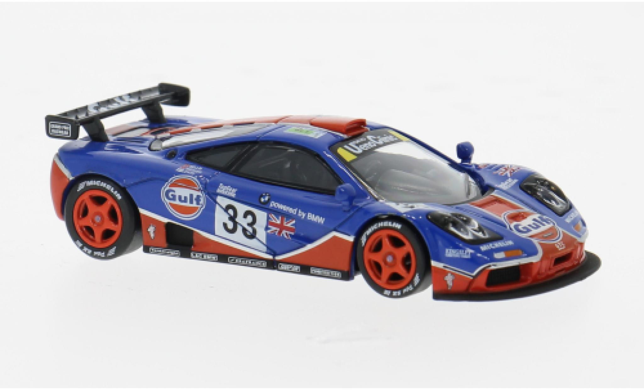 McLaren F1 1/64 Mini GT GTR 24h Le Mans 1996 #33 1:64 modelauto