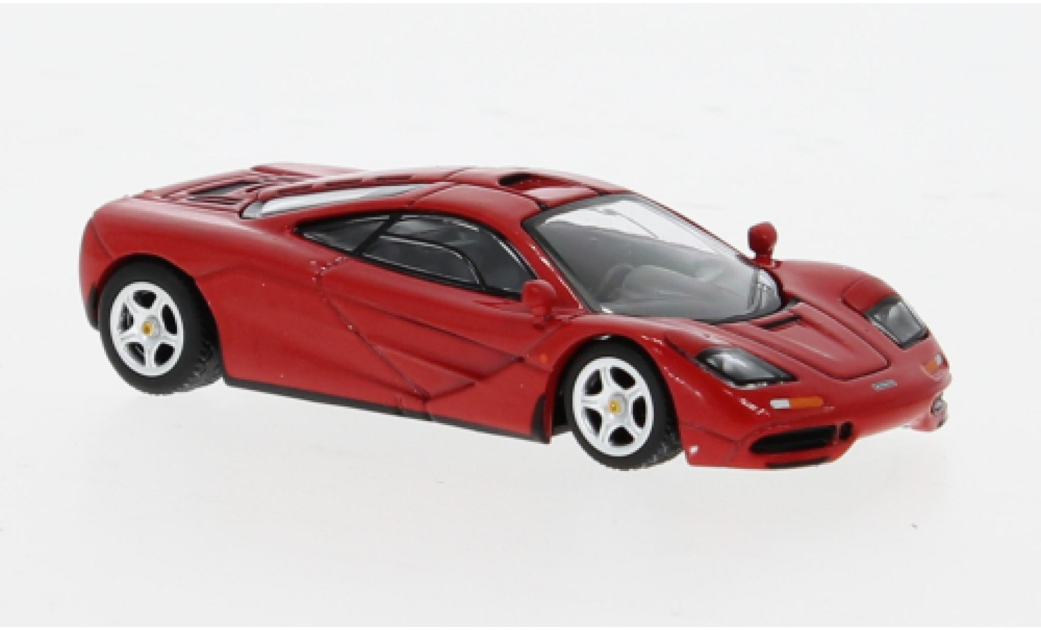 McLaren F1 1/64 Mini GT rood 1:64 modelauto