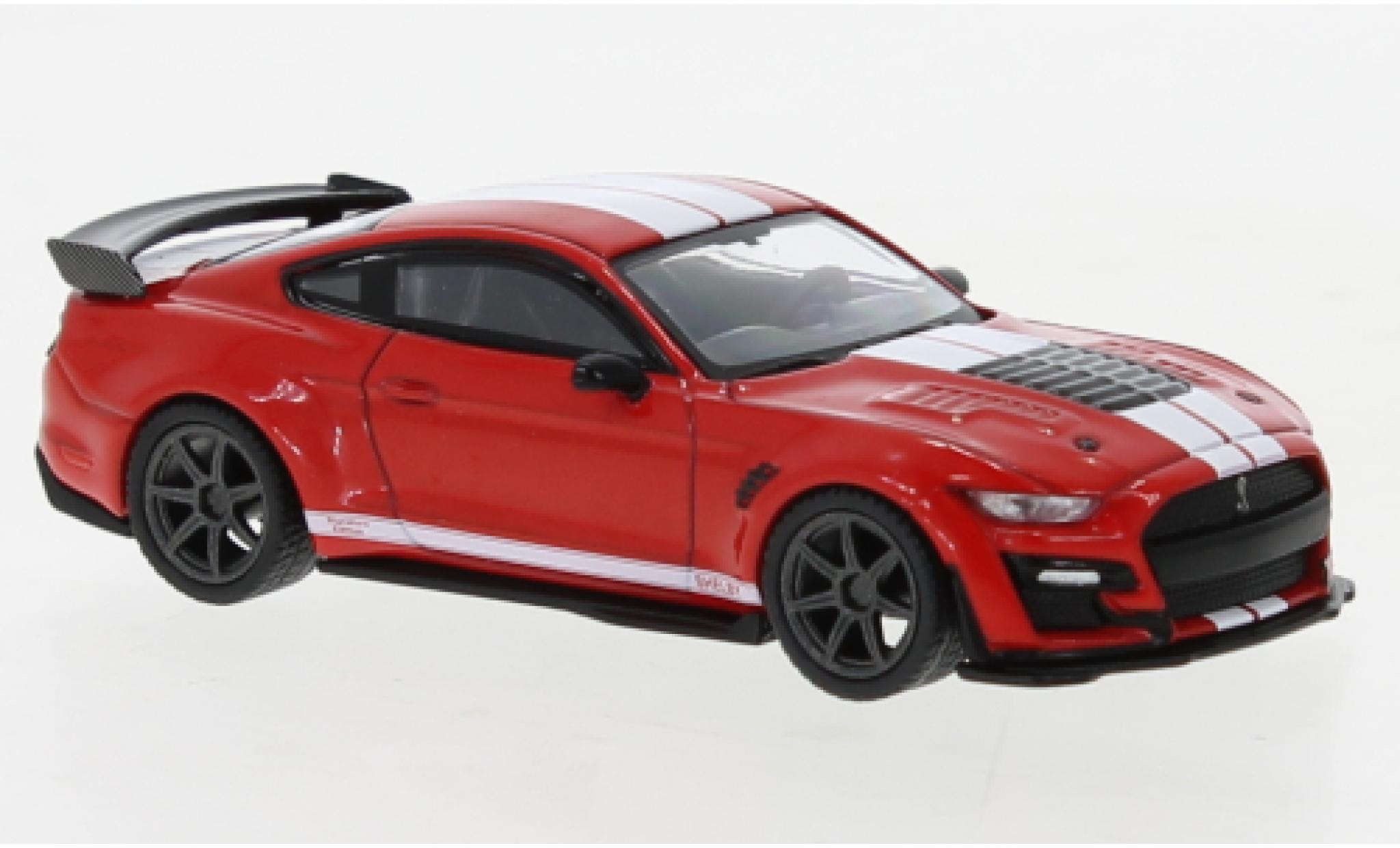 Shelby GT 500 1/64 Mini GT Ford Mustang SE Widebody rood modelauto