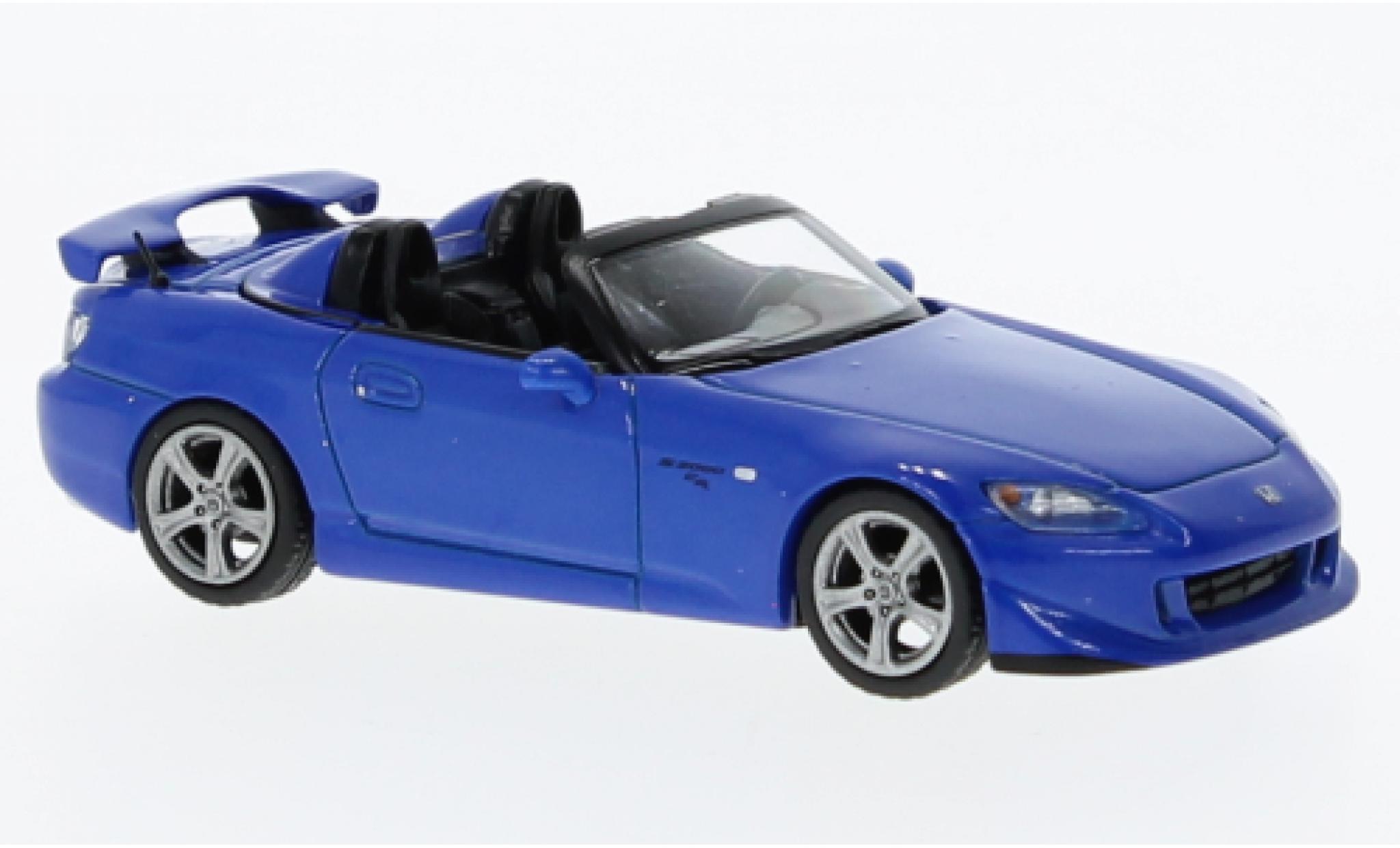 Honda S2000 1/64 Mini GT (AP2) CR blauw modelauto