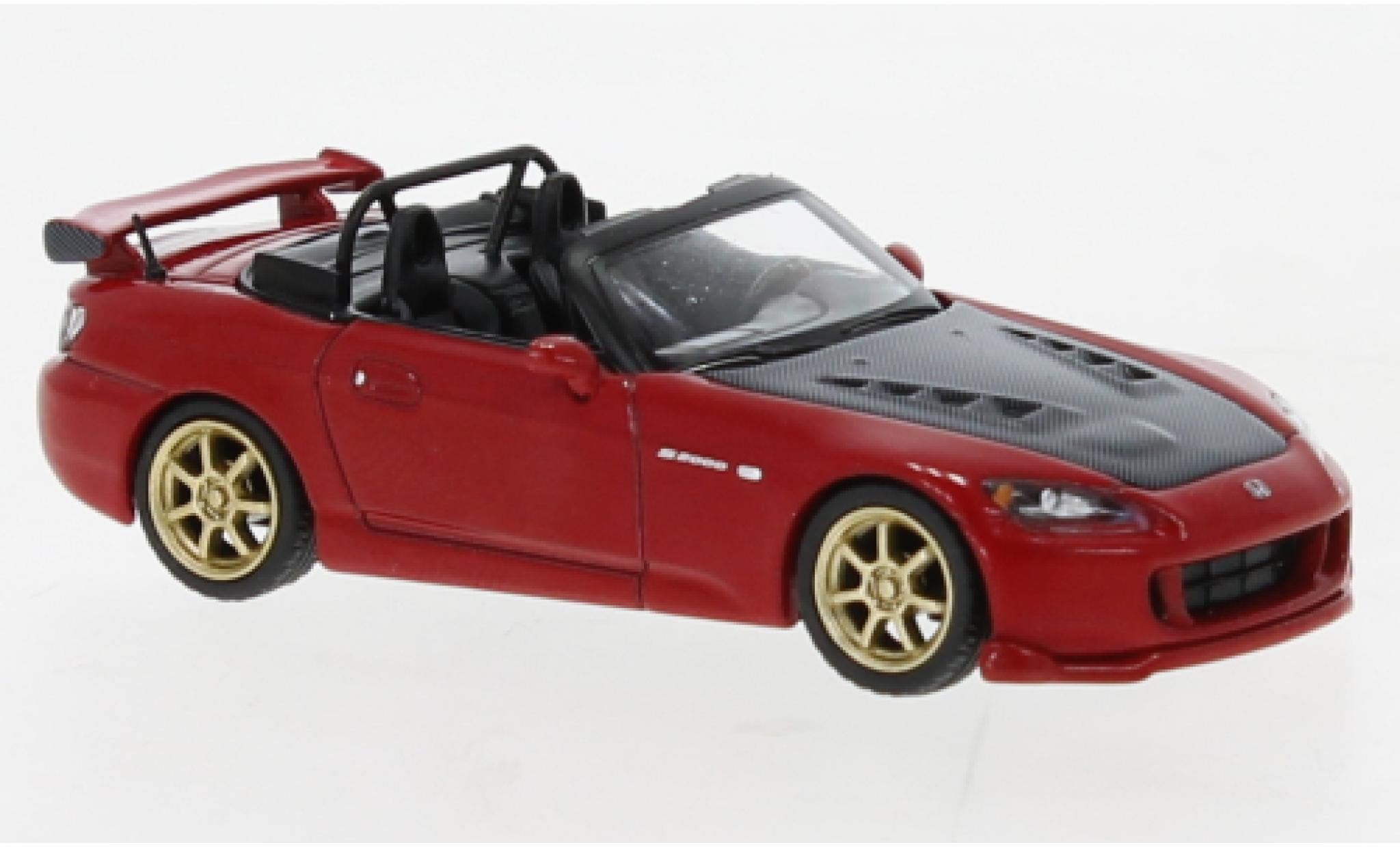 Honda S2000 1/64 Mini GT (AP2) Mugen rood modelauto