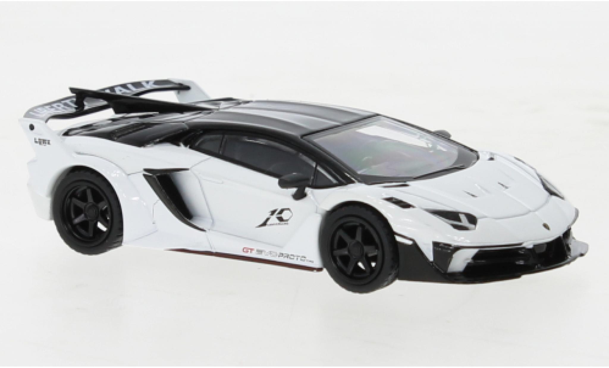 Lamborghini Aventador 1/64 Mini GT LB-Works GT EVO wit modelauto