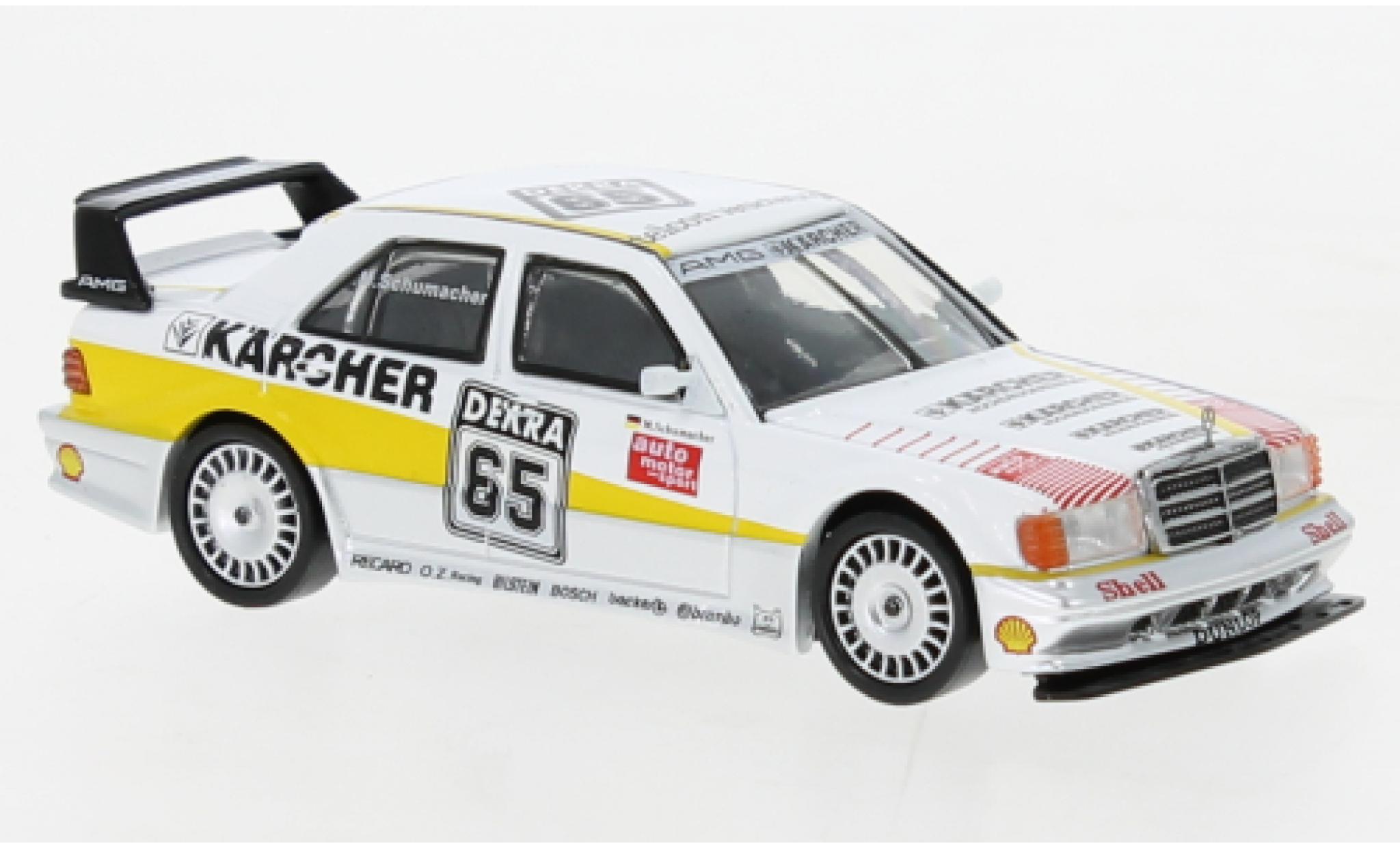 Mercedes 190 1/64 Mini GT E 2.5-16 Evo 2 (W201) No.65 K&auml;rcher DTM 1990 modelauto