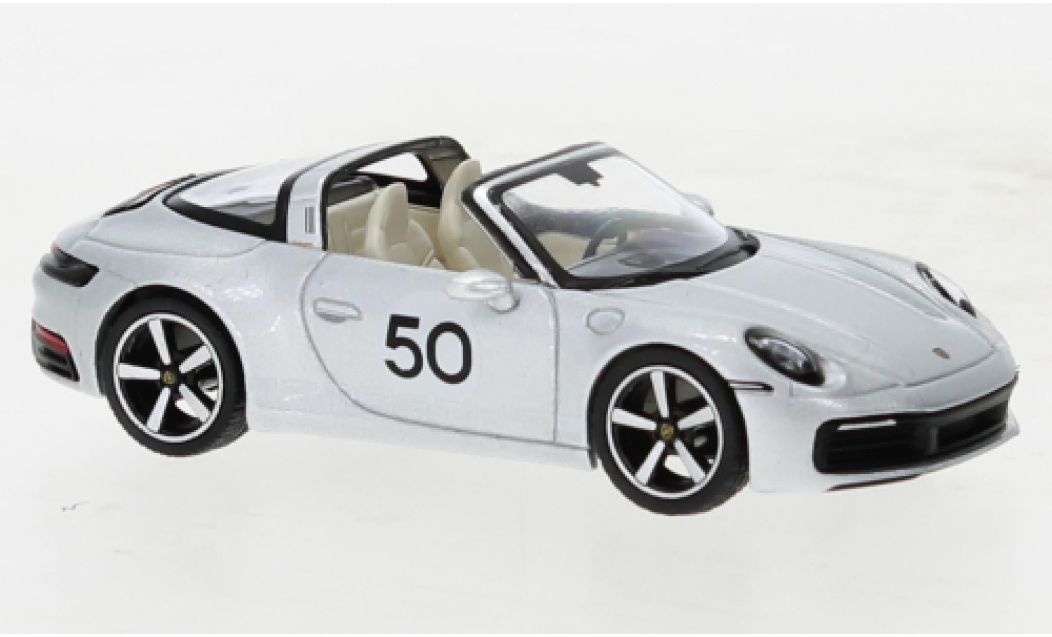 Porsche 992 Targa 1/64 Mini GT 911  4S Heritage Design Edition d modelauto