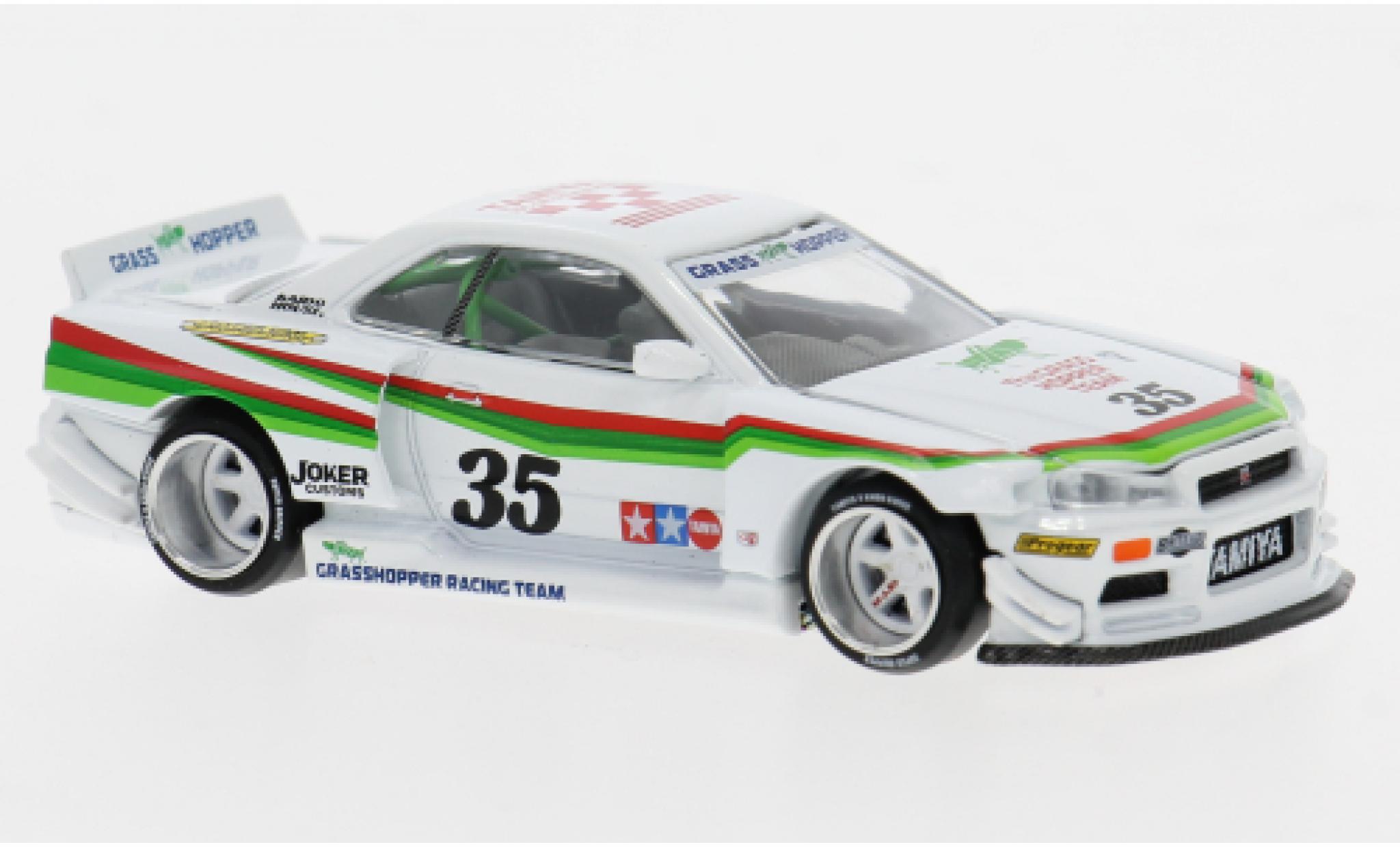 Nissan Skyline 1/64 Mini GT GTR (R34) The GRASSHOPPER 1:64 modelauto