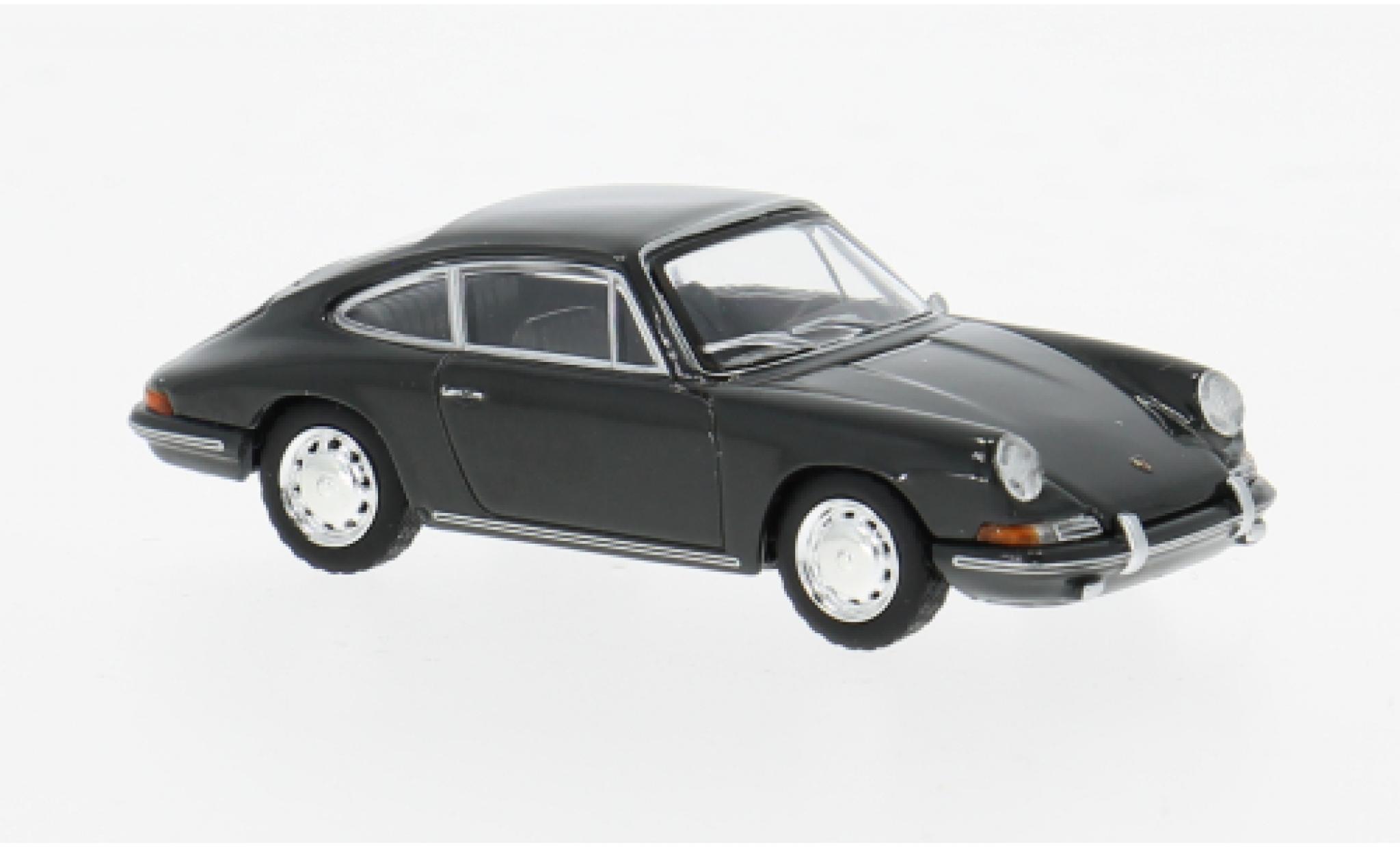 Porsche 911 1/64 Mini GT zwart 1964 1:64 modelauto