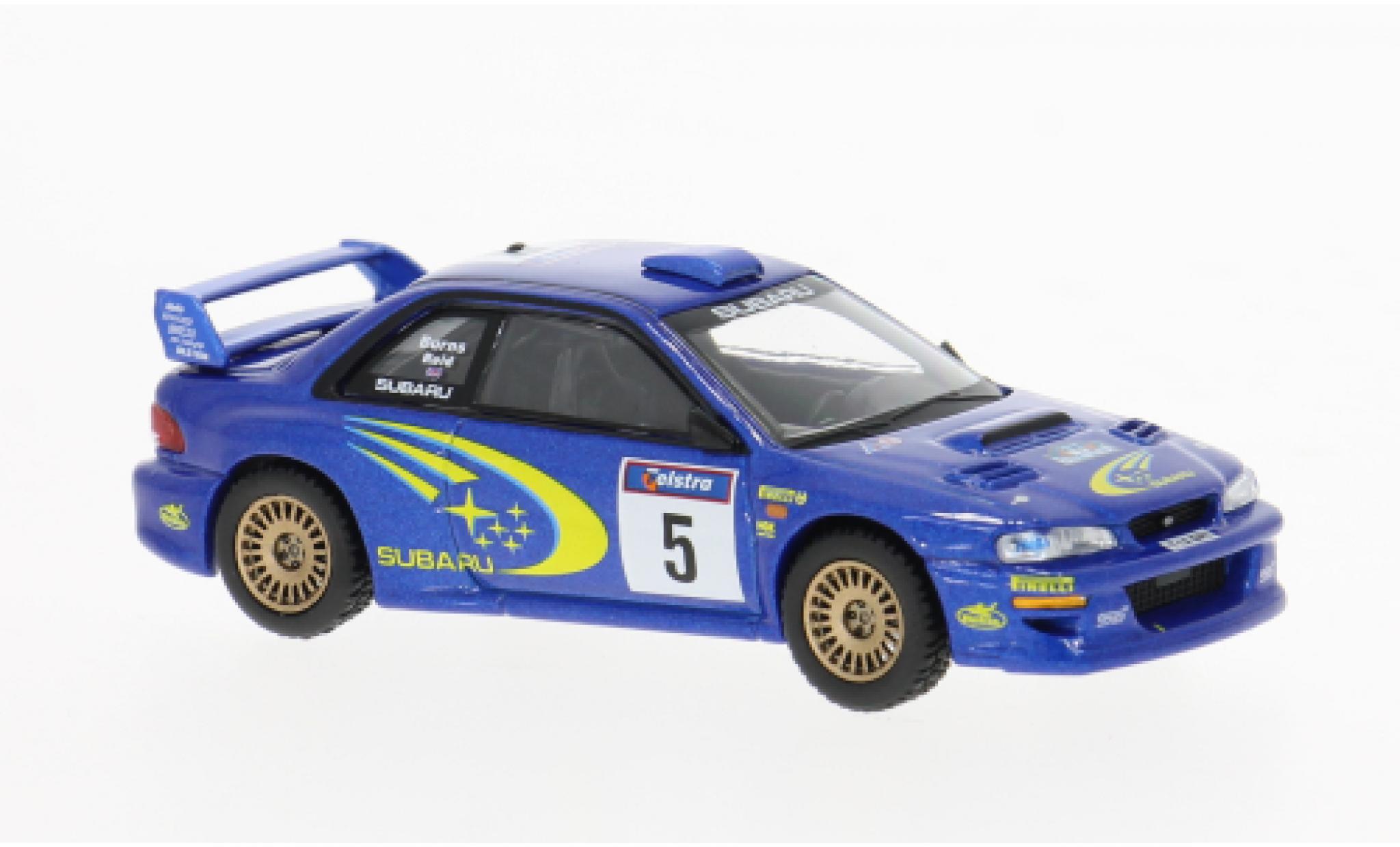 Subaru Impreza 1/64 Mini GT WRC99 Rally Australia 1999 #5 1:64 modelauto