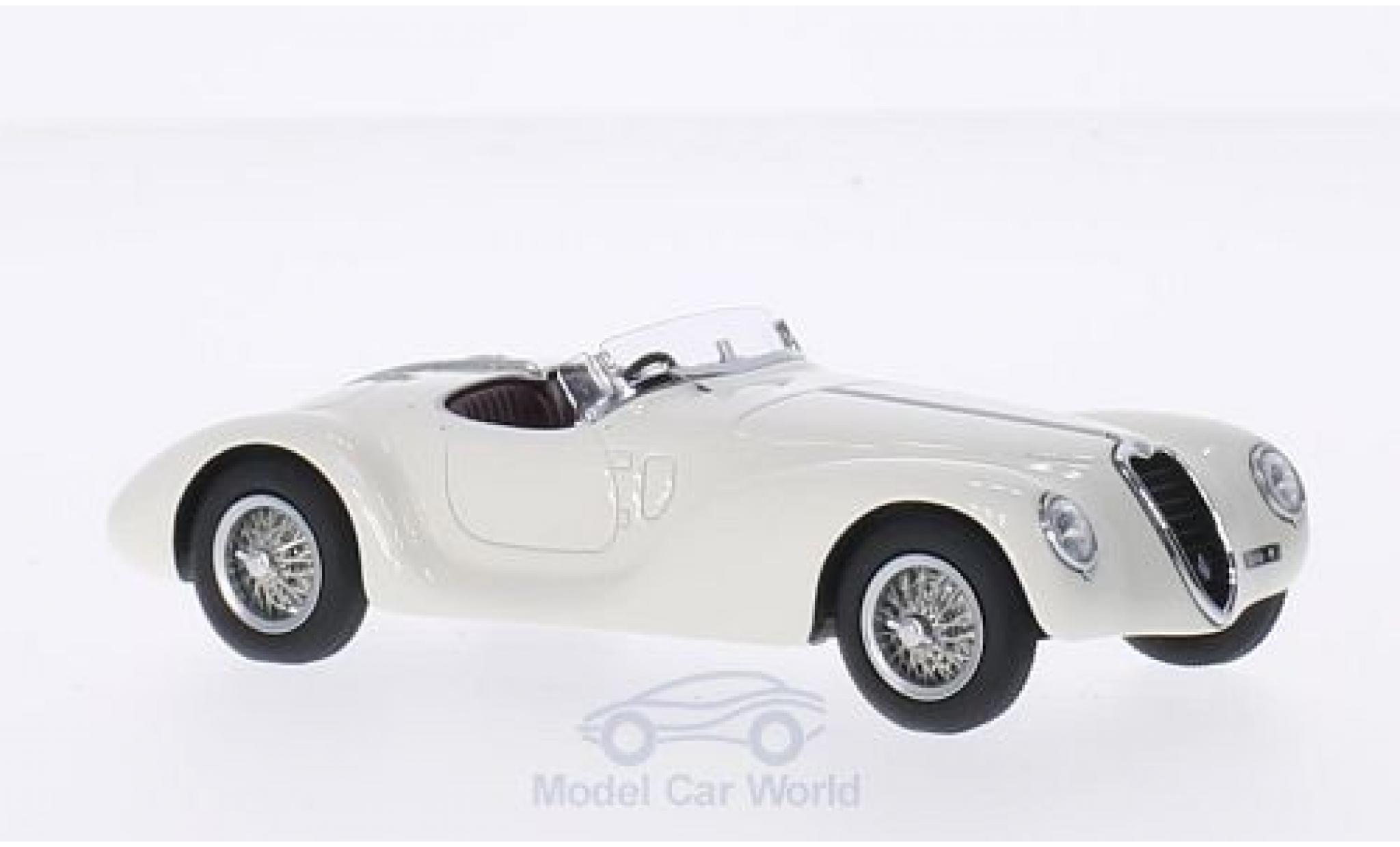 Alfa Romeo 6C 2500 1/43 Minichamps 2500 SS Corsa Spider wit RHD 1939 First Class Collection modelauto