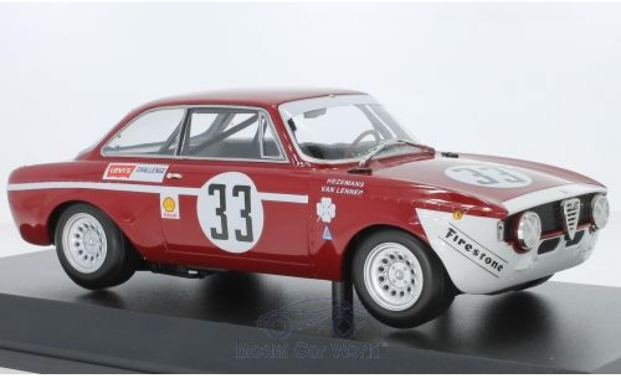 Alfa Romeo GT 1/18 Minichamps A 1300 Junior No.33 4h Jarama 1972 T.Hezemans/G.van Lennep modelauto