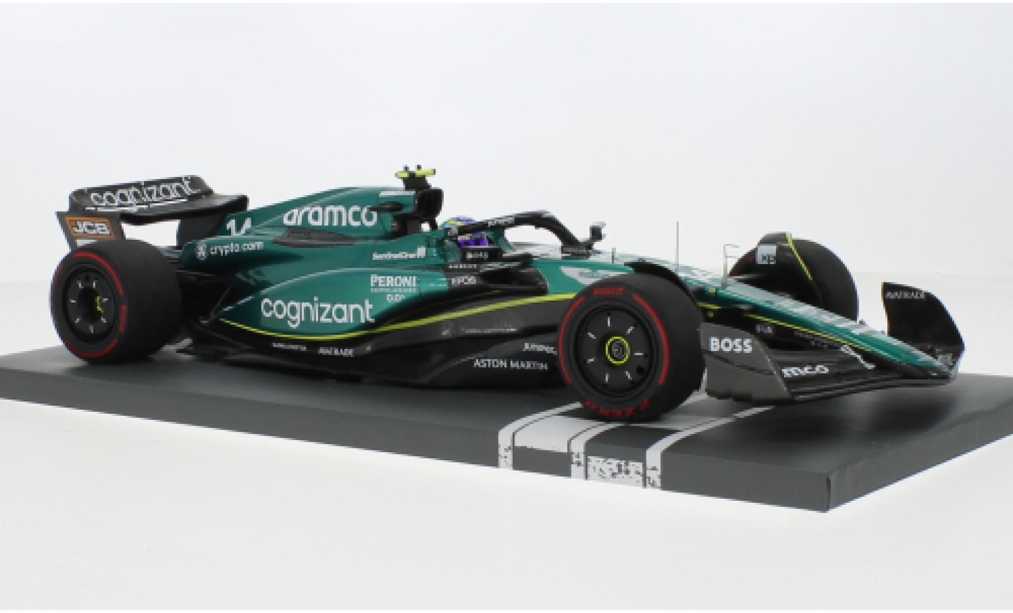 Aston Martin AMR2 1/18 Minichamps 3 No.14 Aramco Cognizant F1 Team Cognizant Formel 1 GP Australien 2023 1:18 modelauto