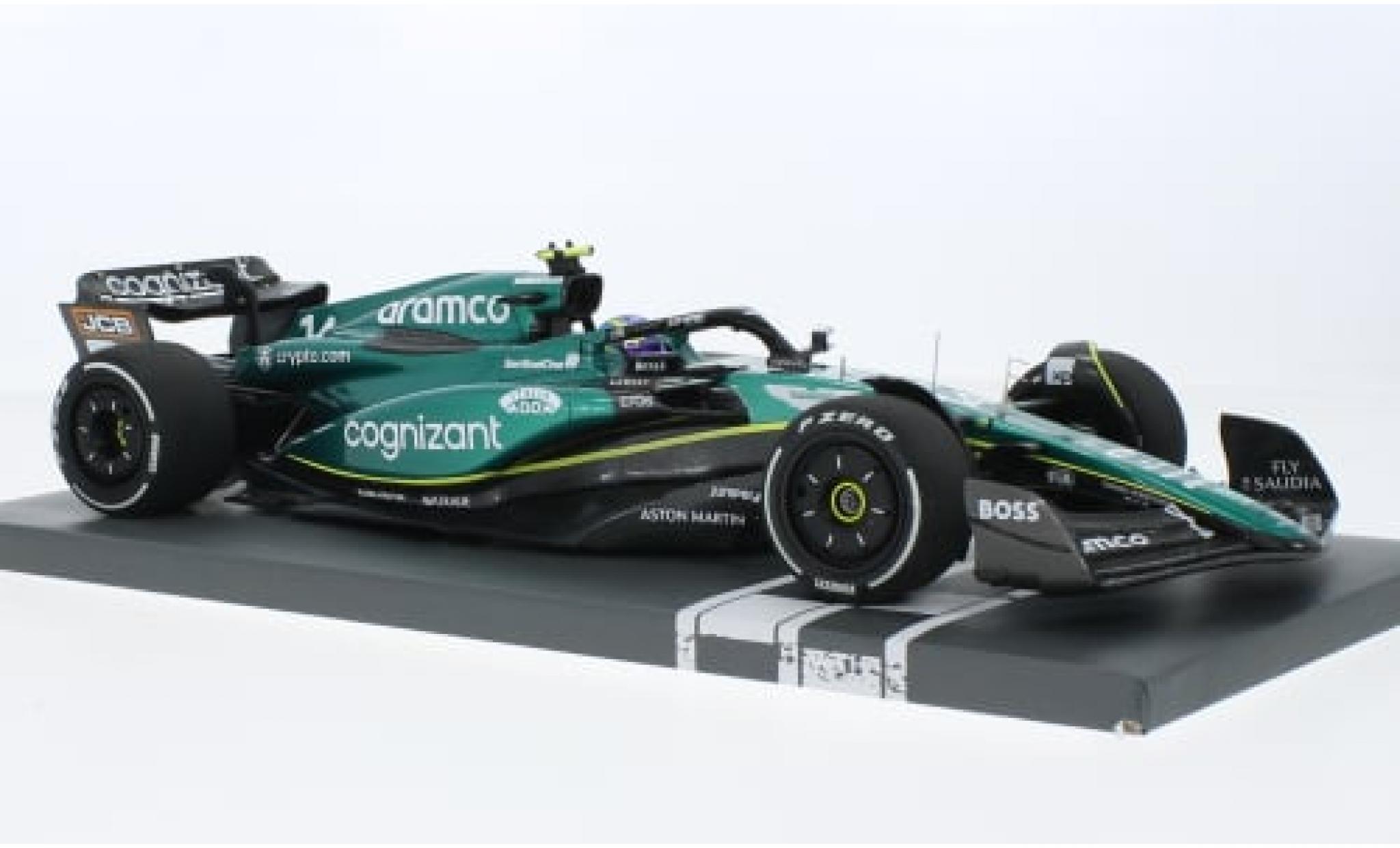 Aston Martin AMR2 1/18 Minichamps 3 No.14 Aramco Cognizant F1 Team Cognizant Formel 1 GP Saudi Arabien 2023 1:18 modelauto