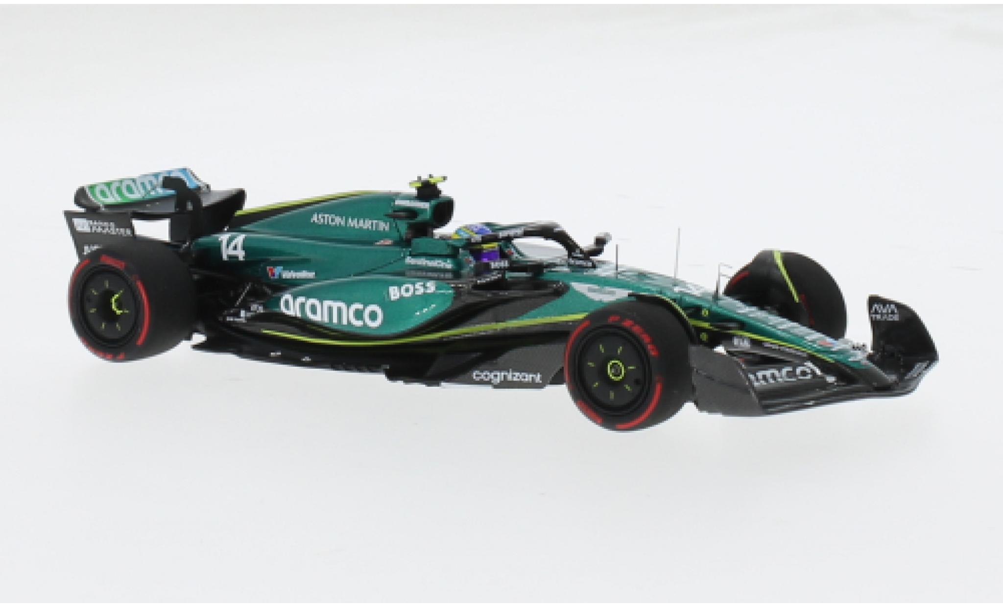 Aston Martin AMR2 1/43 Minichamps 4 No.14 Aramco F1 Team Aramco Formel 1 2024 1:43 modelauto