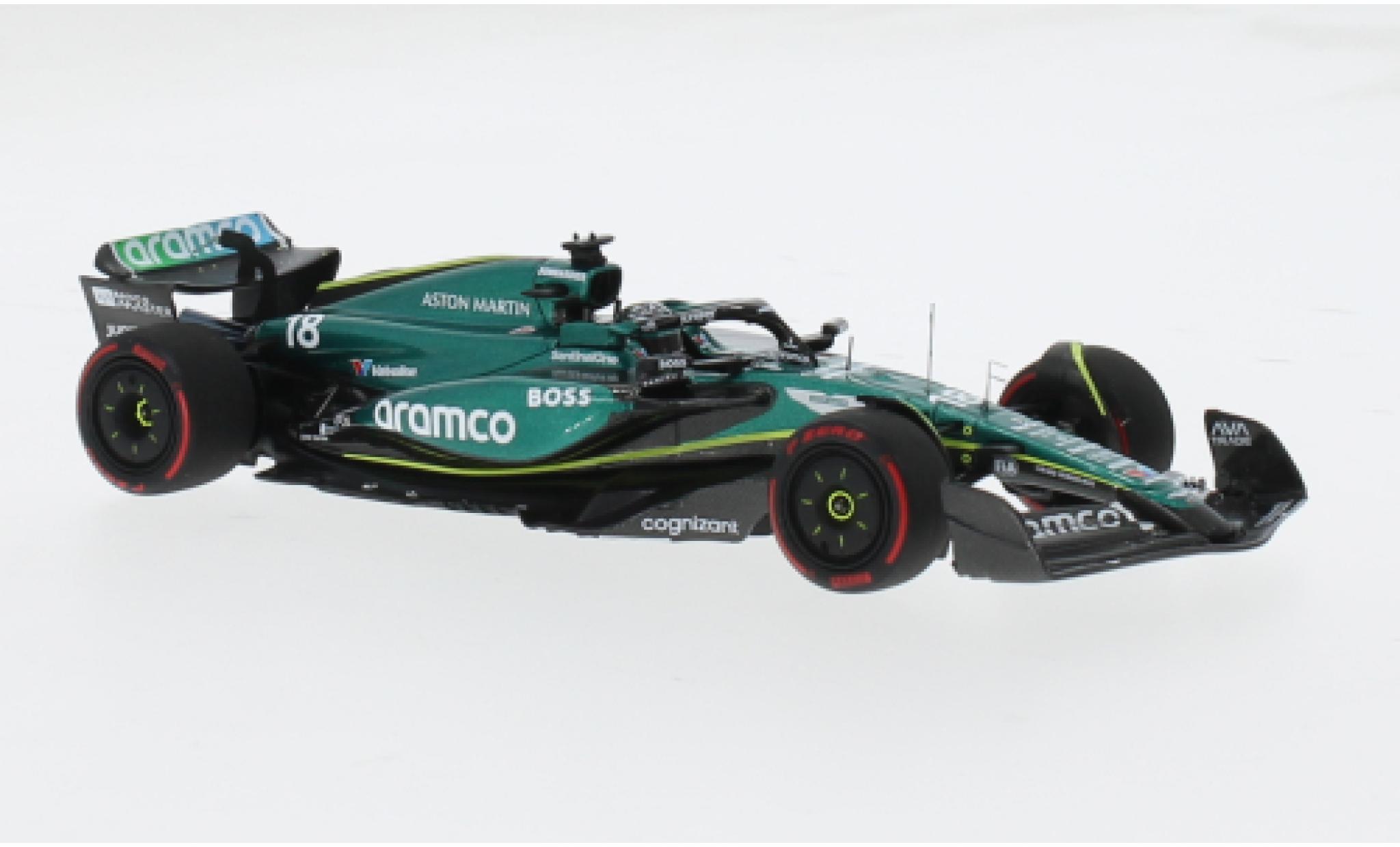 Aston Martin AMR2 1/43 Minichamps 4 No.18 Aramco F1 Team Aramco Formel 1 2024 1:43 modelauto
